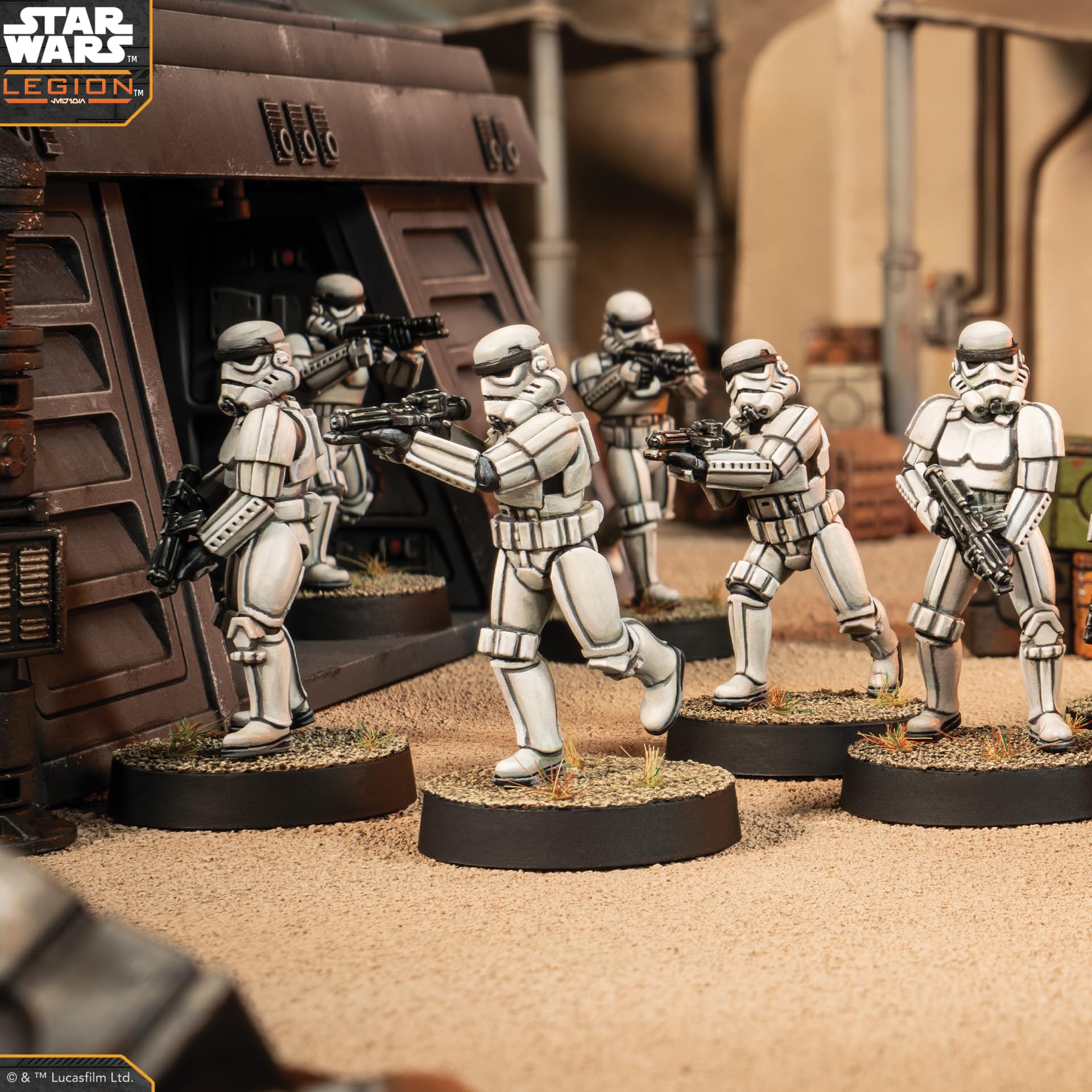 ATOMIC MASS GAMES Star Wars Legion: Stormtroopers Miniatures Board Game | 11 Miniatures | Age 14+ 4