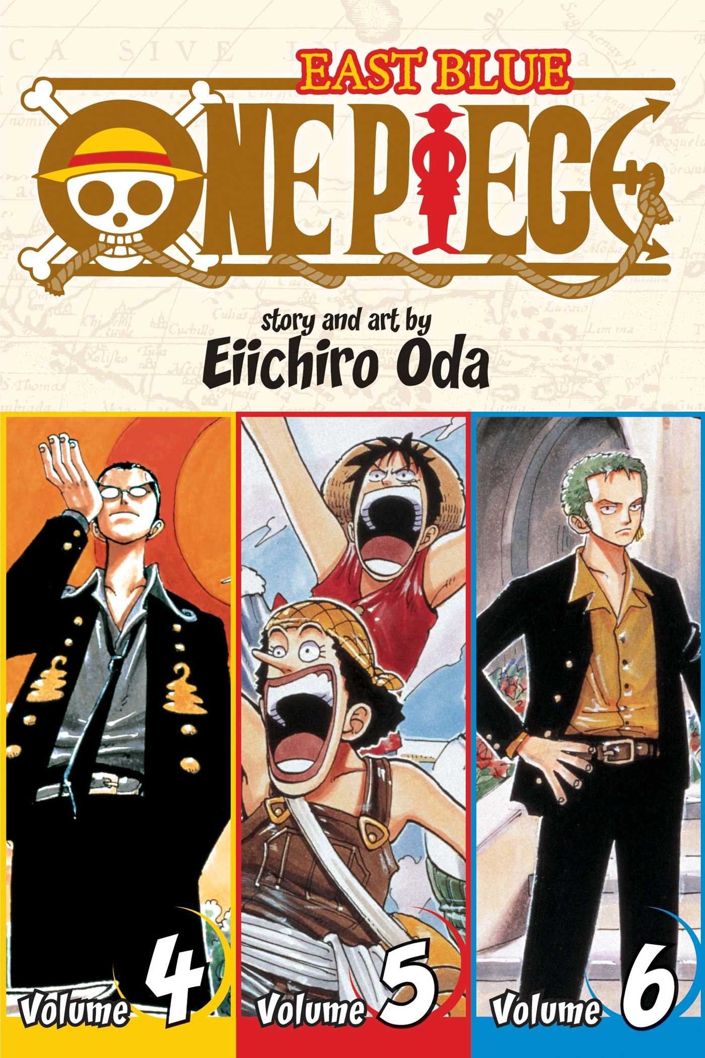 One Piece (3-in-1 Edition) Volume 2: Includes vols. 4, 5 & 6 [Paperback]
