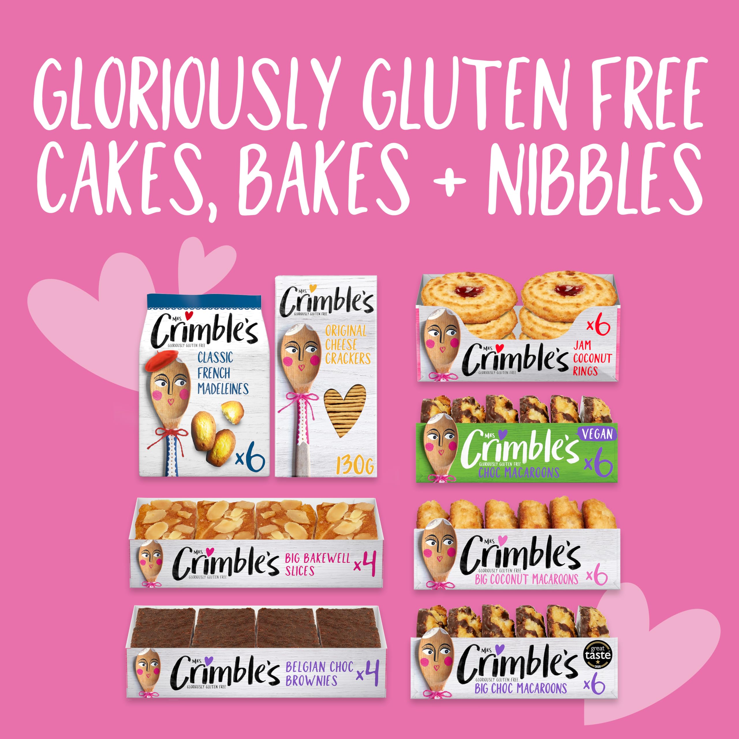 Mrs Crimbles Big Coconut Macaroons - Gluten-Free, Vegetarian | 6 Count (180g) 7