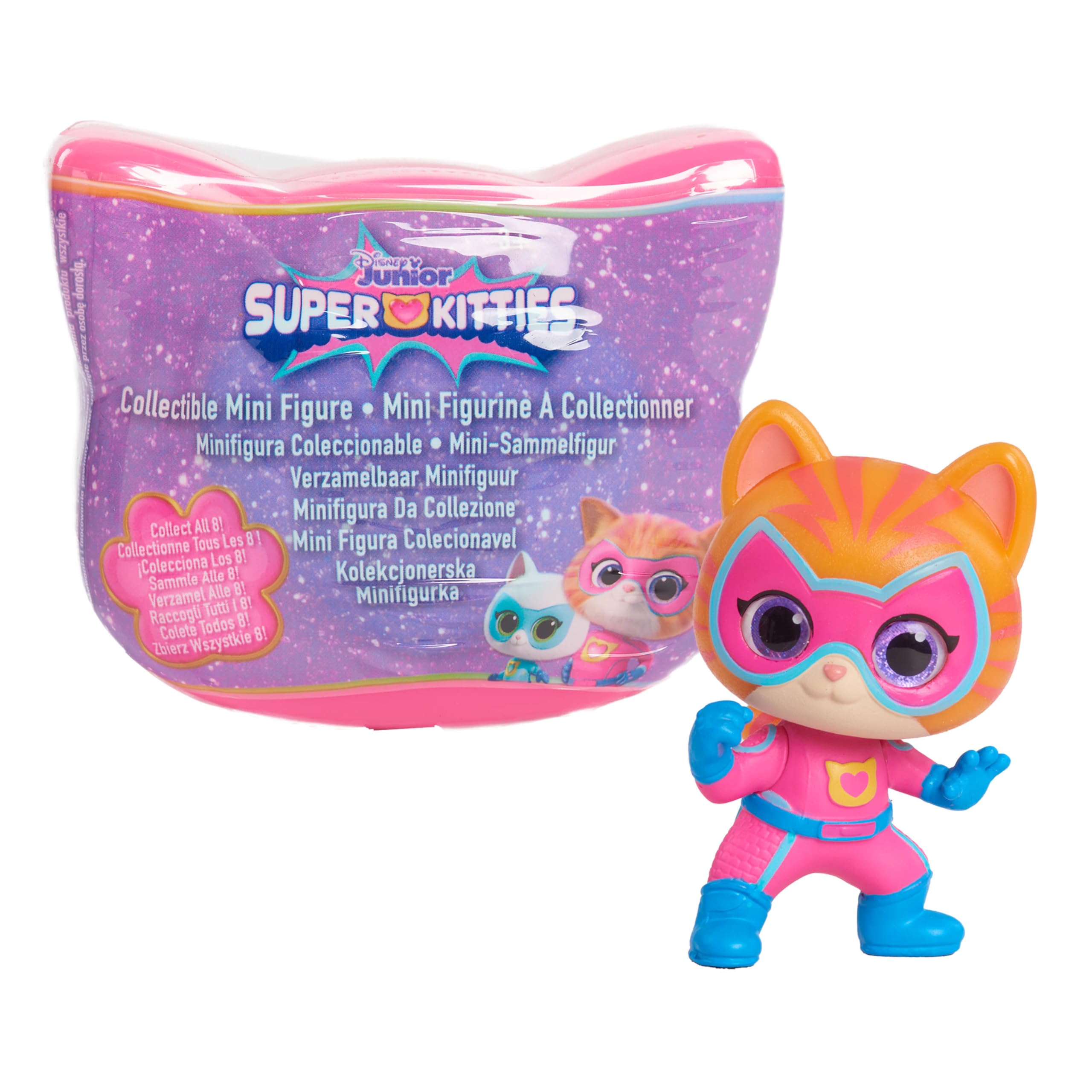 Just Play Disney Junior SuperKitties Collectible Figures Series 1, Ages 3+