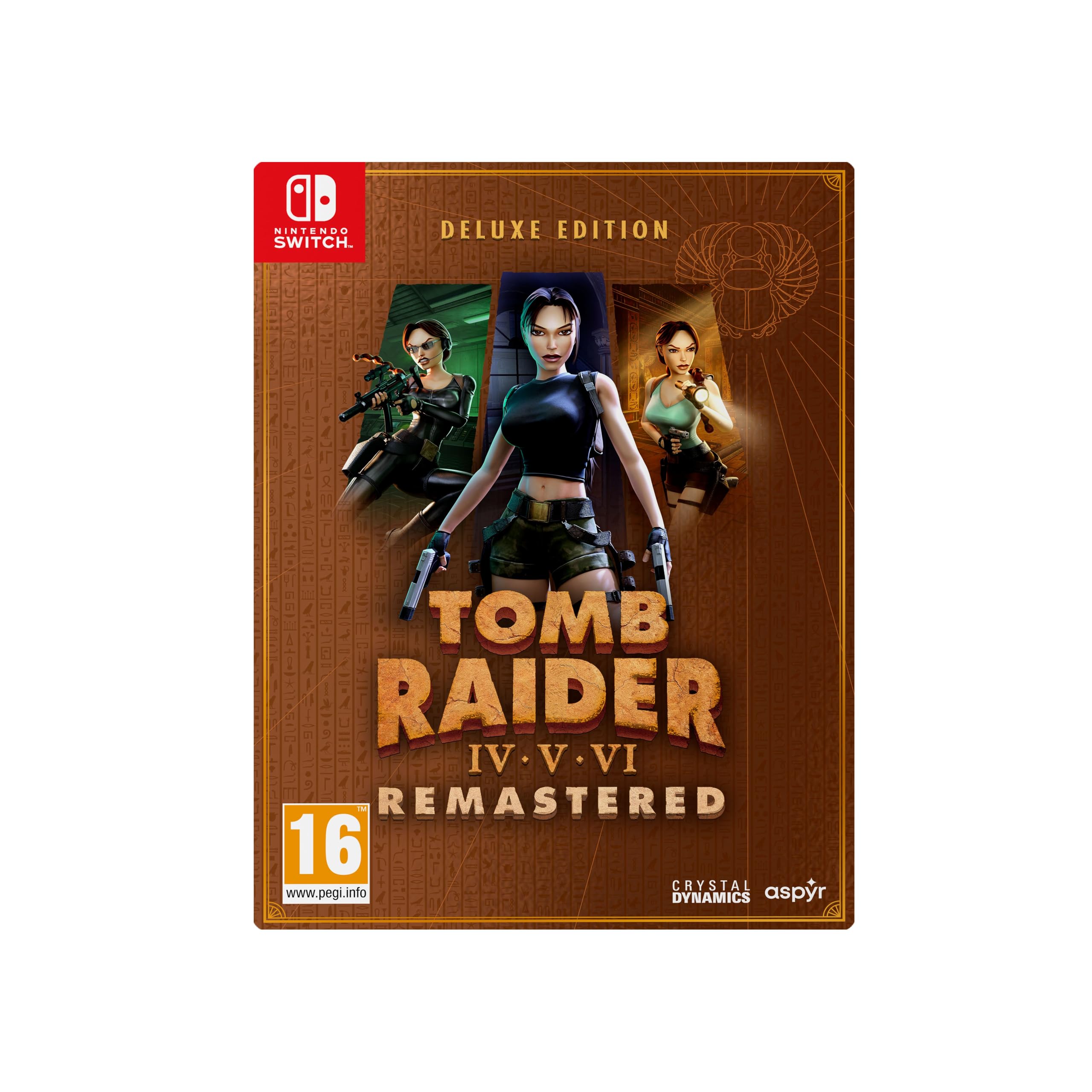 Tomb Raider IV-VI Remastered Starring Lara Croft Deluxe Edition - Nintendo Switch