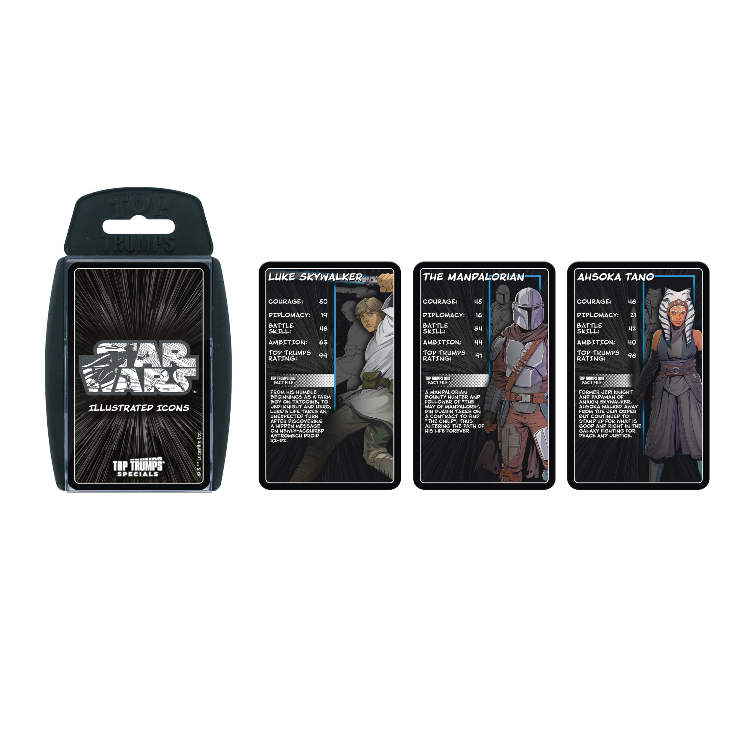 Top Trumps Star Wars Specials Illustrated Icons Card Game | Ages 6+ | 2+ Players 3