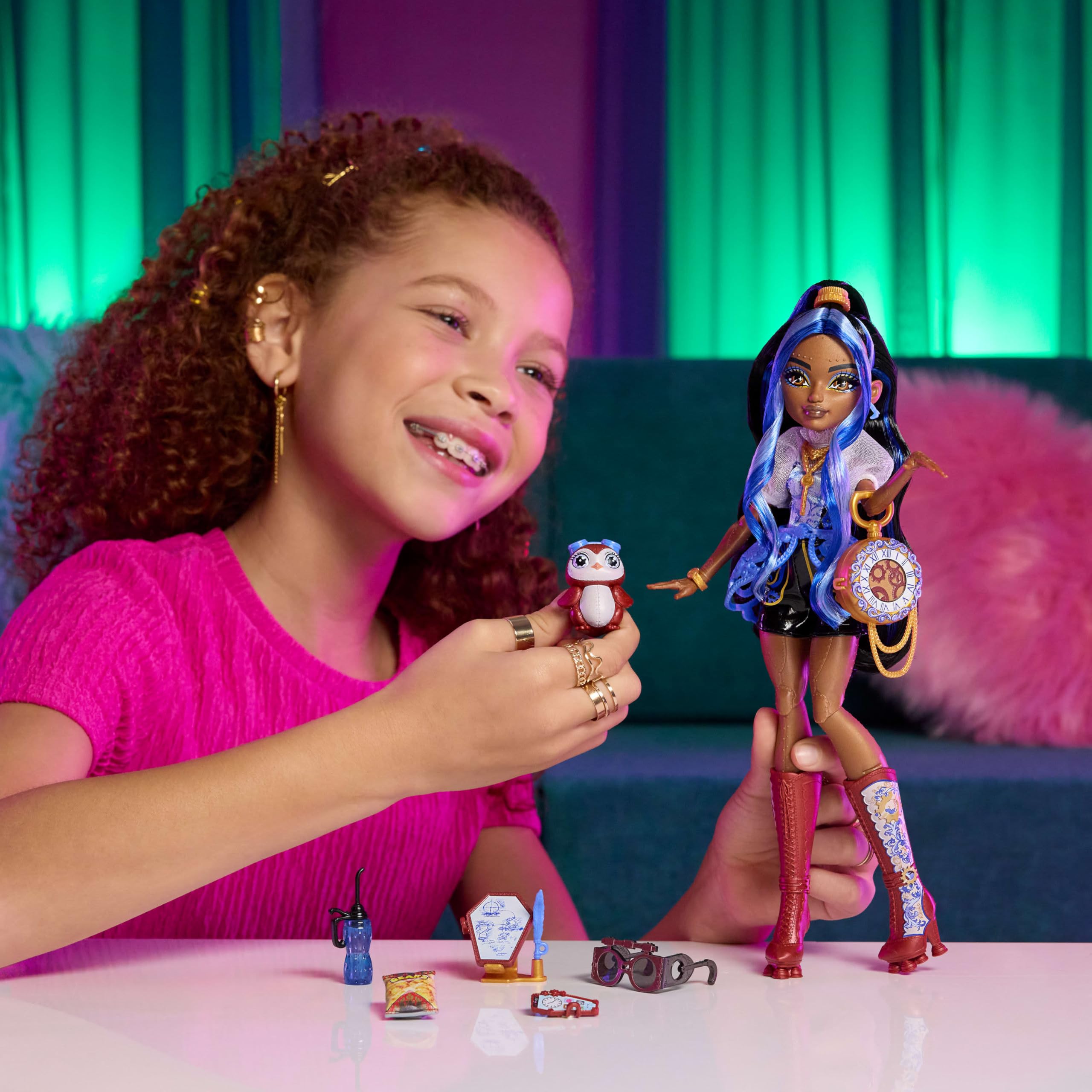 Monster High Robecca Steam Doll - 1:6 Scale, Multicolor, Includes Pet & 7 Accessories 2
