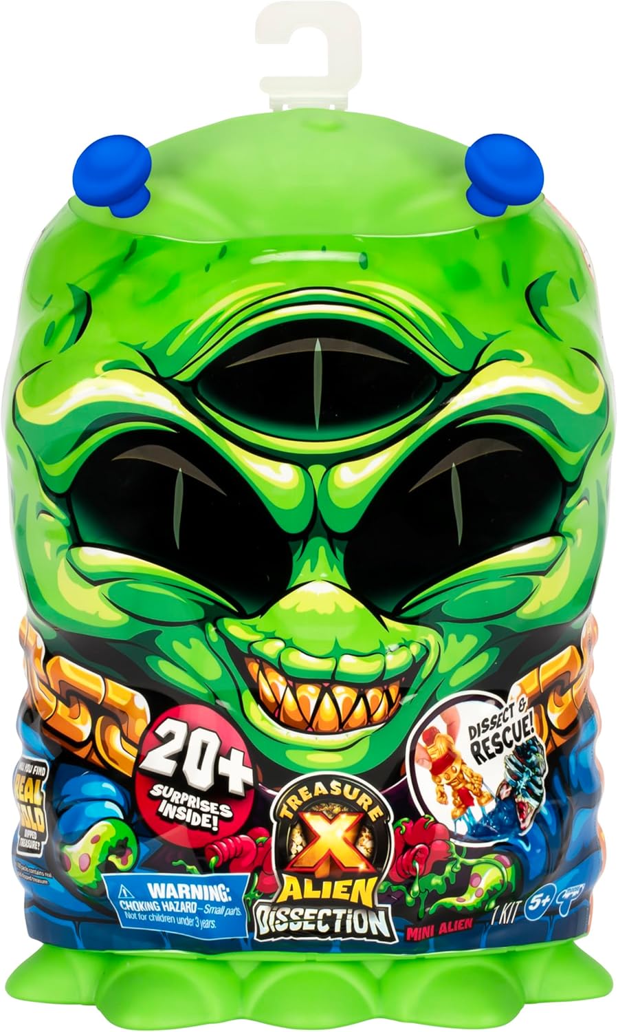 Treasure X Mini Alien Dissection - 8" Alien Adventure with 20+ Surprises