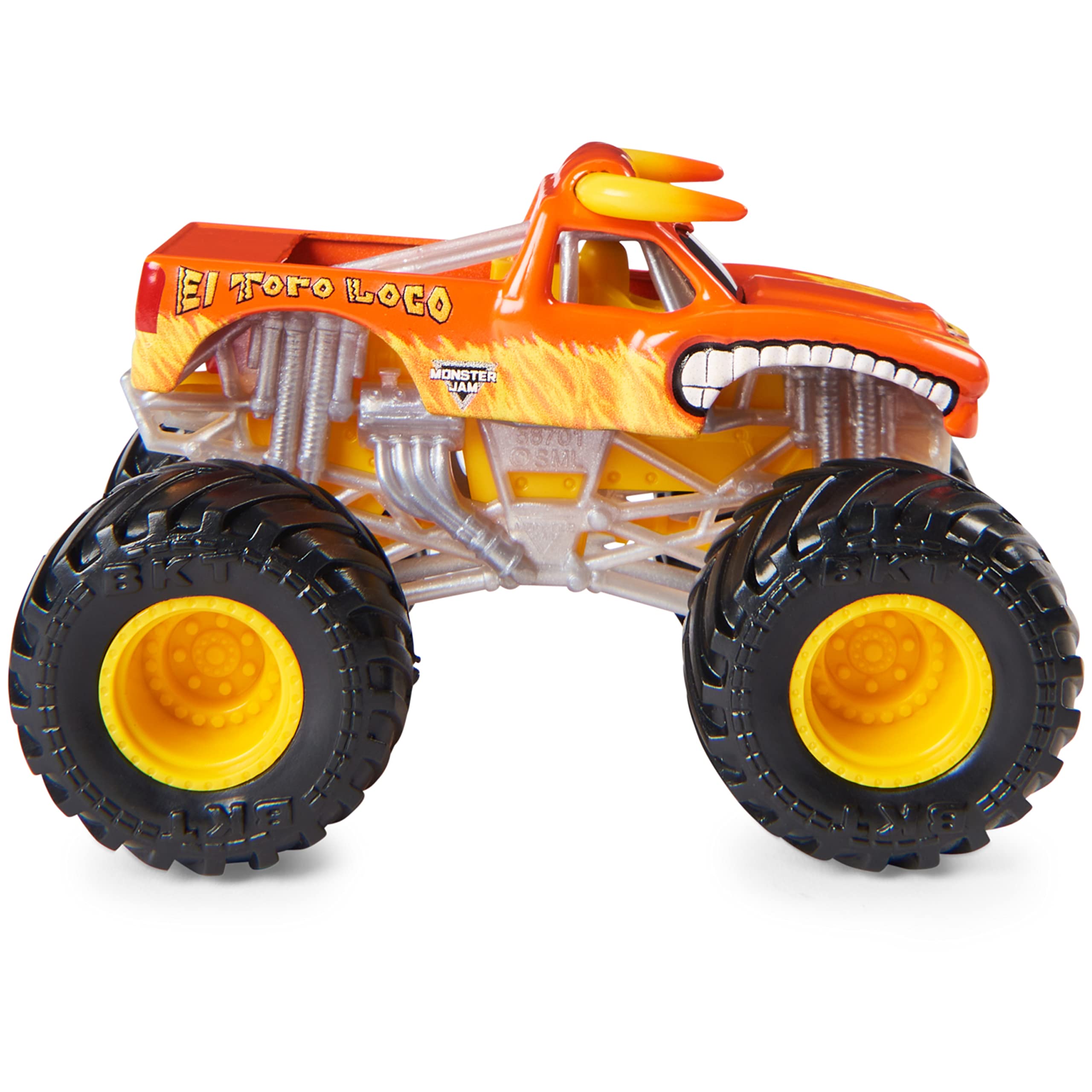 Monster Jam Max-D vs. El Toro Loco 1:64 Scale Monster Trucks - 2-Pack Set for Kids 12