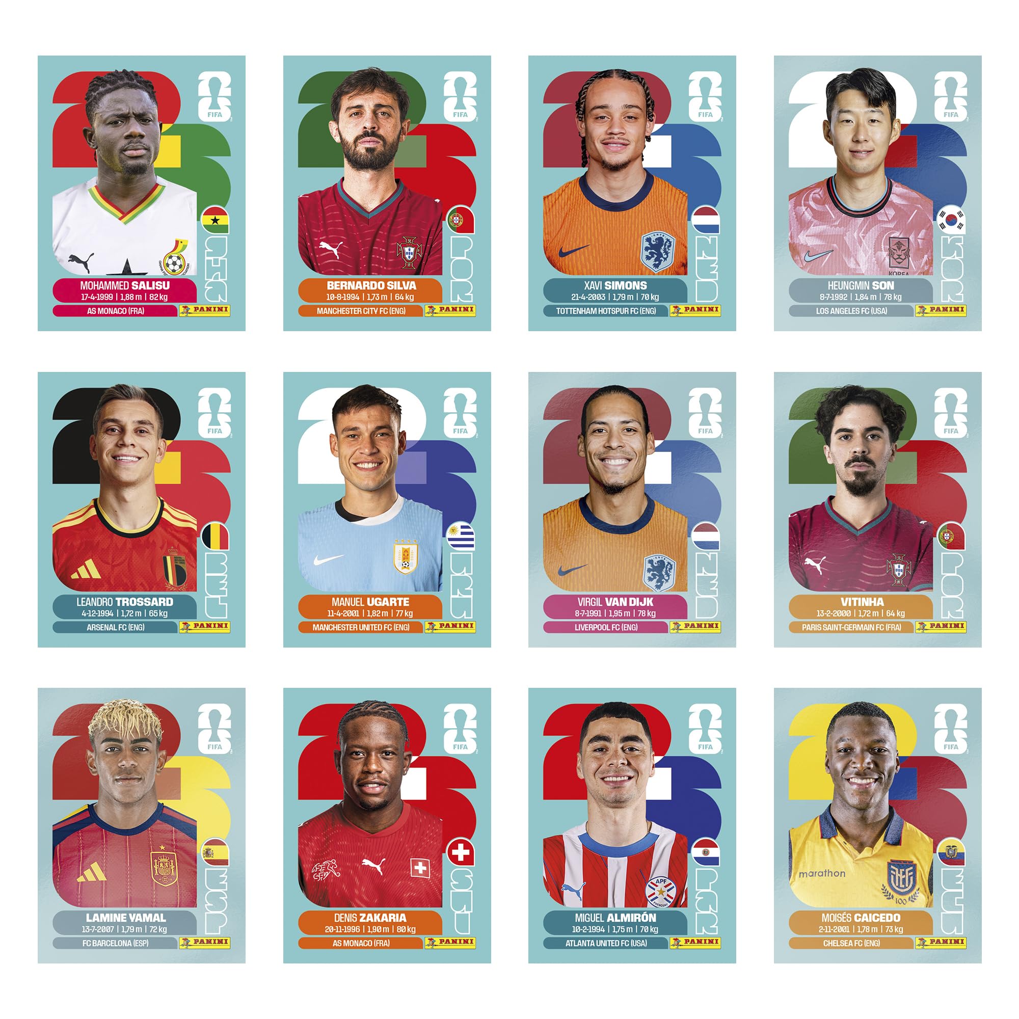 Panini FIFA World Cup 2026 Sticker Collection Starter Pack | Official Album + 4 Sticker Packets 6