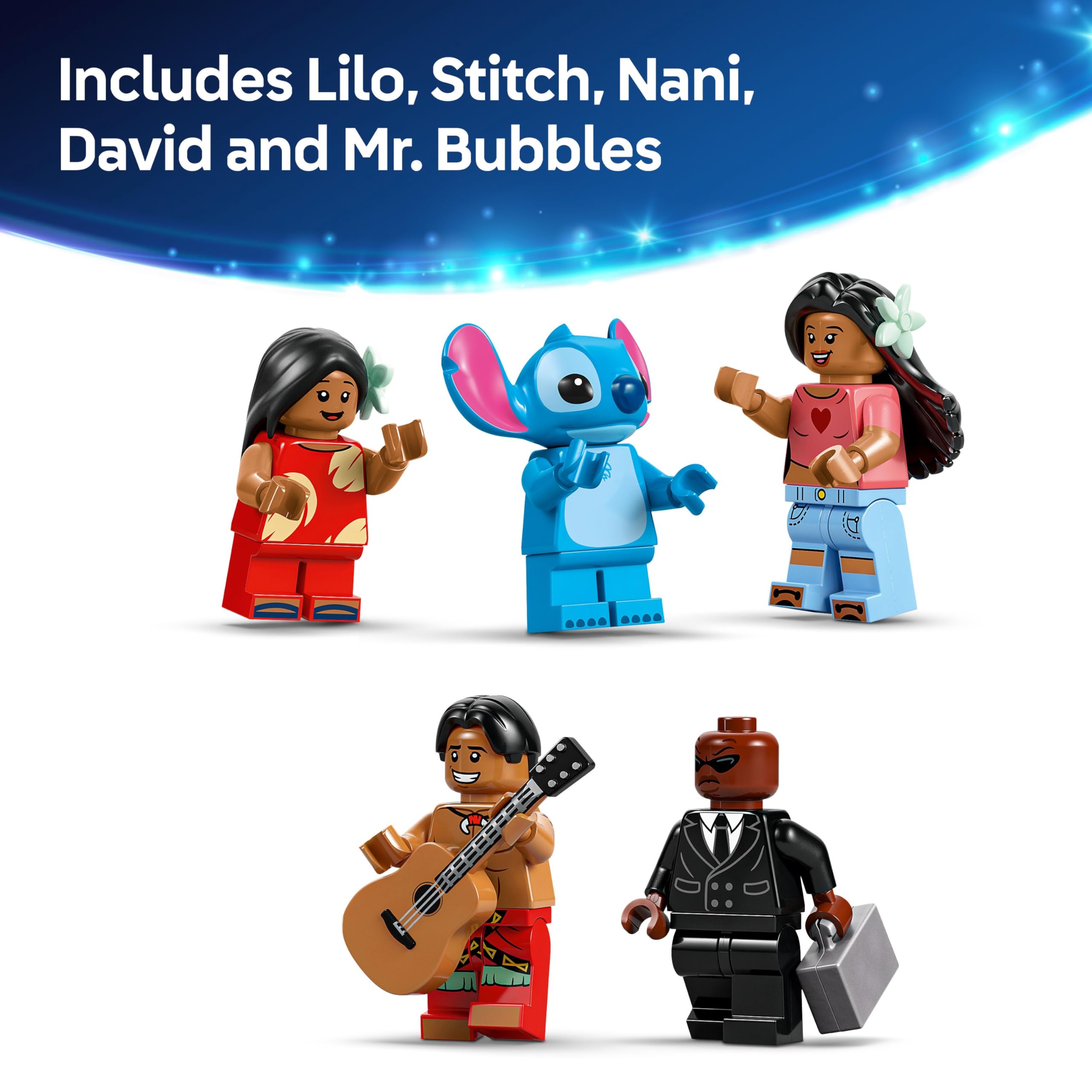 LEGO Disney Lilo and Stitch Beach House Building Set 43268 | Ages 9+ | 6 Rooms 7