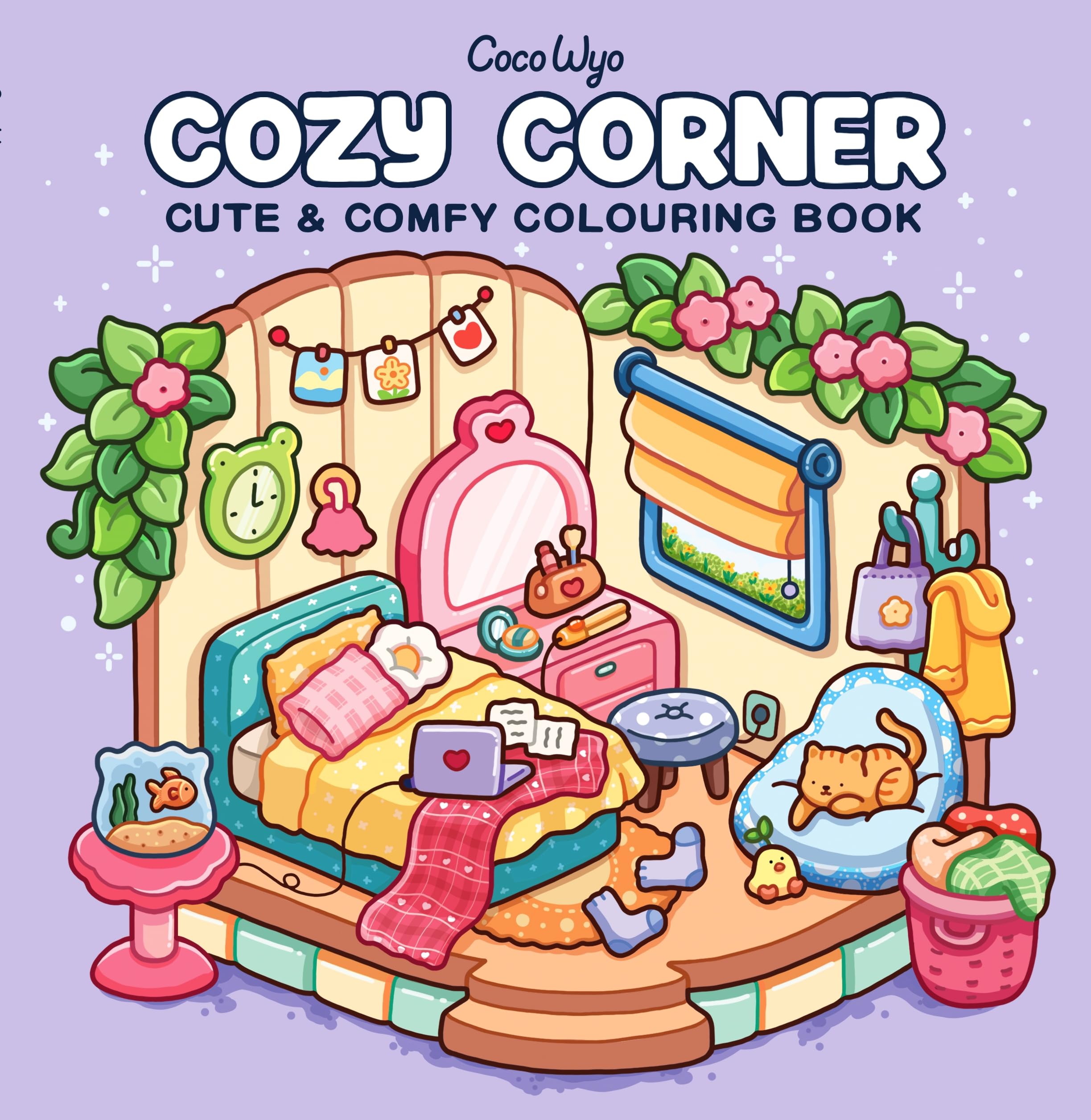 Coco Wyo - Cozy Corner Colouring Book | Paperback | English | 96 Pages 1