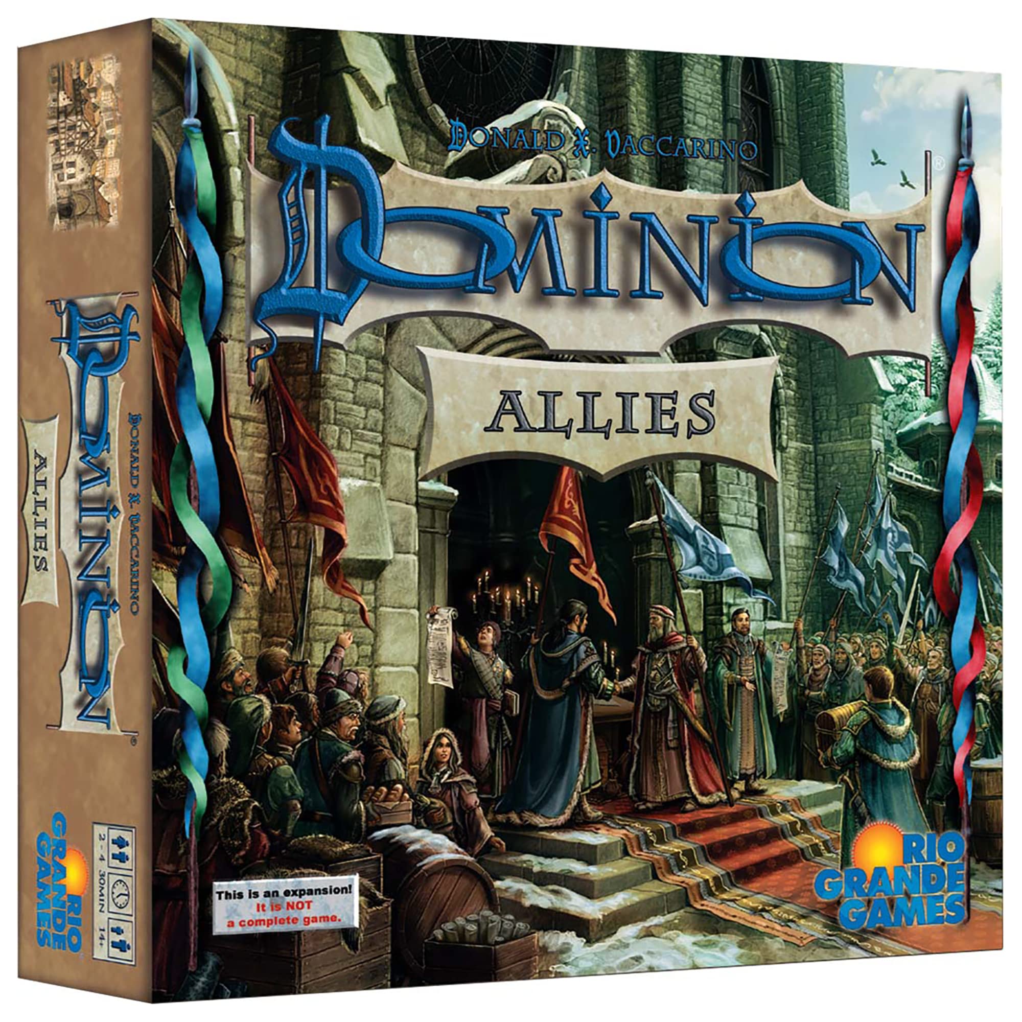 Rio Grande Games Dominion: Allies Expansion | 14th Expansion Edition | Strategy Board Game for 4 Players