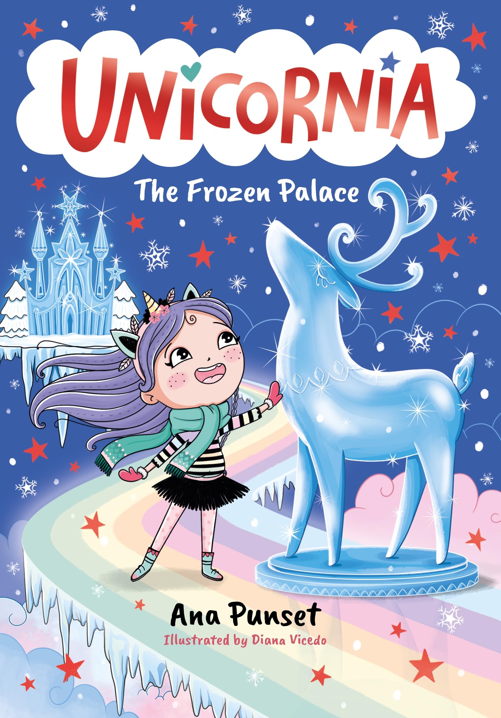 WALKER BOOKS Unicornia: The Frozen Palace Illustrated Chapter Book | Ages 5-8 | Paperback