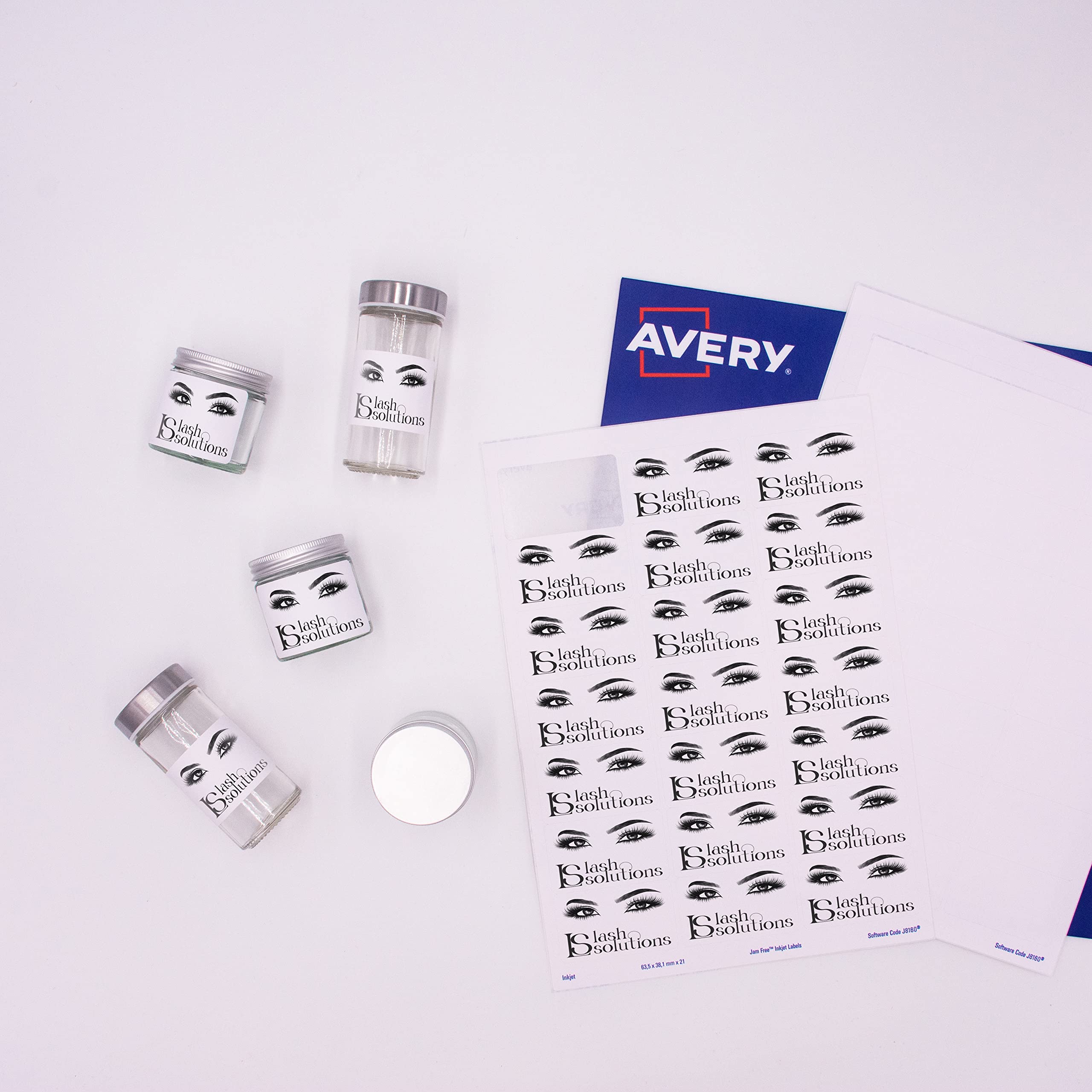 AVERY Smudge Free Printable Address Labels for Inkjet Printers | 63.5 x 38.1 mm | 210 Labels