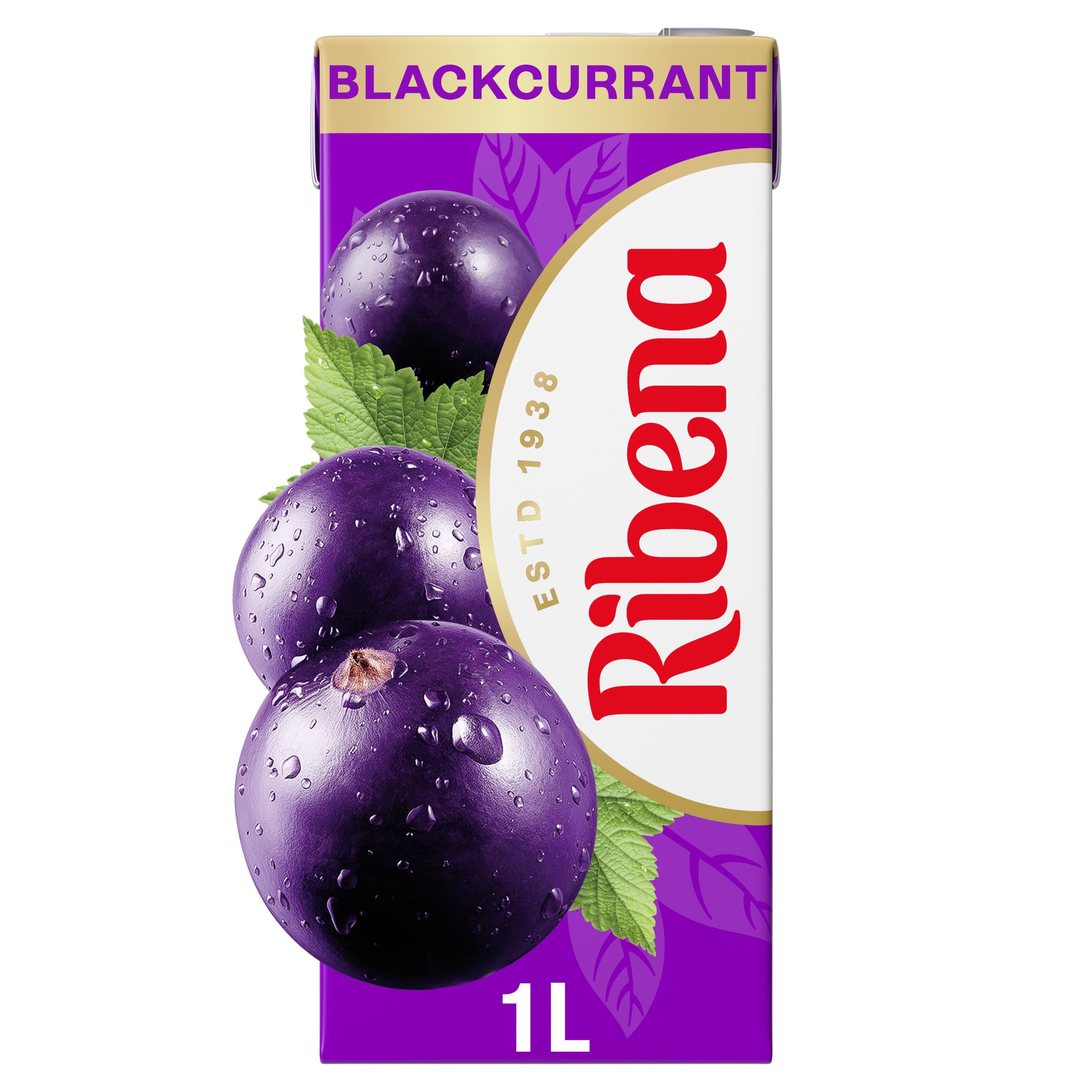 Ribena - Blackcurrant Juice Drink 1L Carton