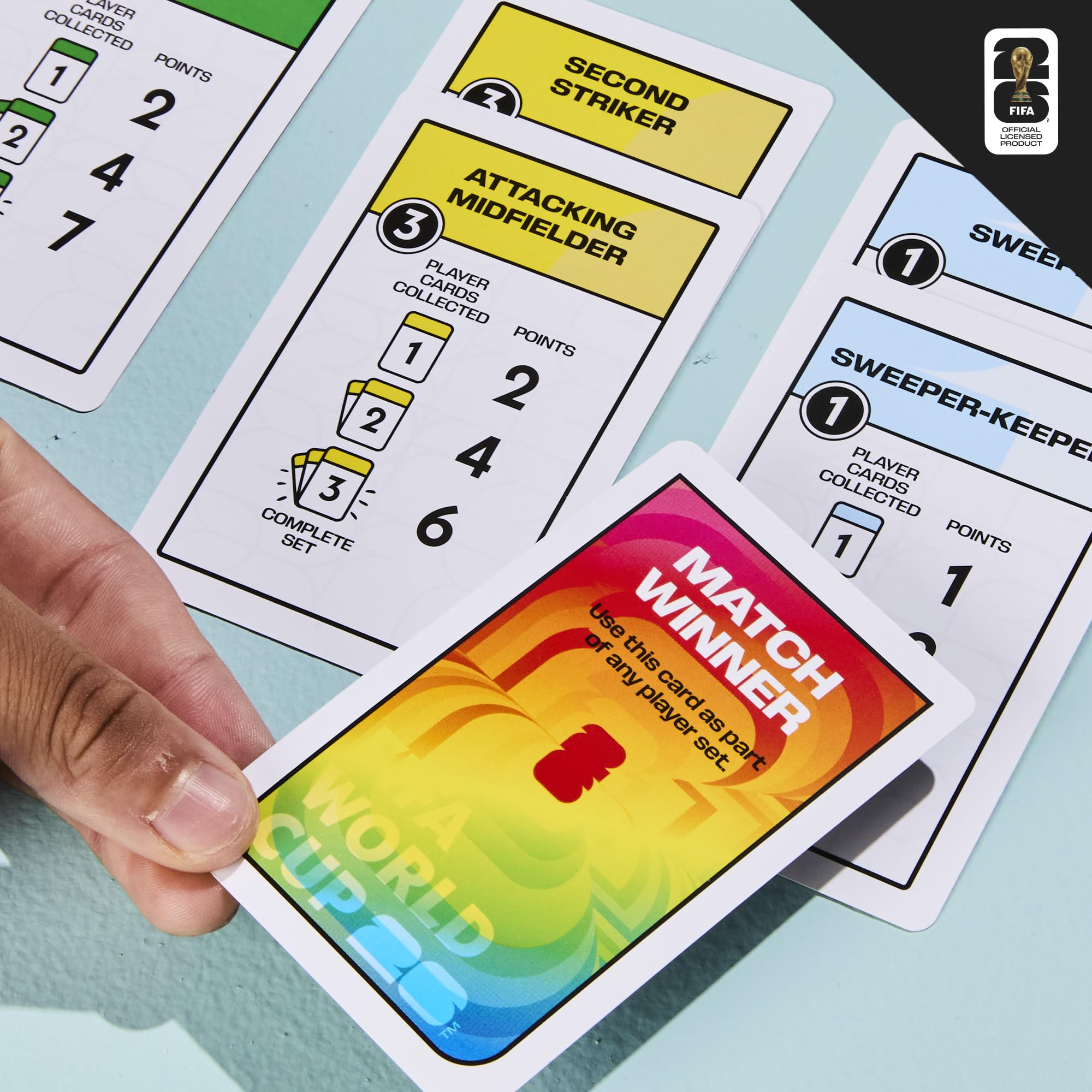 Monopoly Brand FIFA World Cup 2026 Edition Card Game | Ages 8+ | 2-5 Players | 15 Min Playtime 9