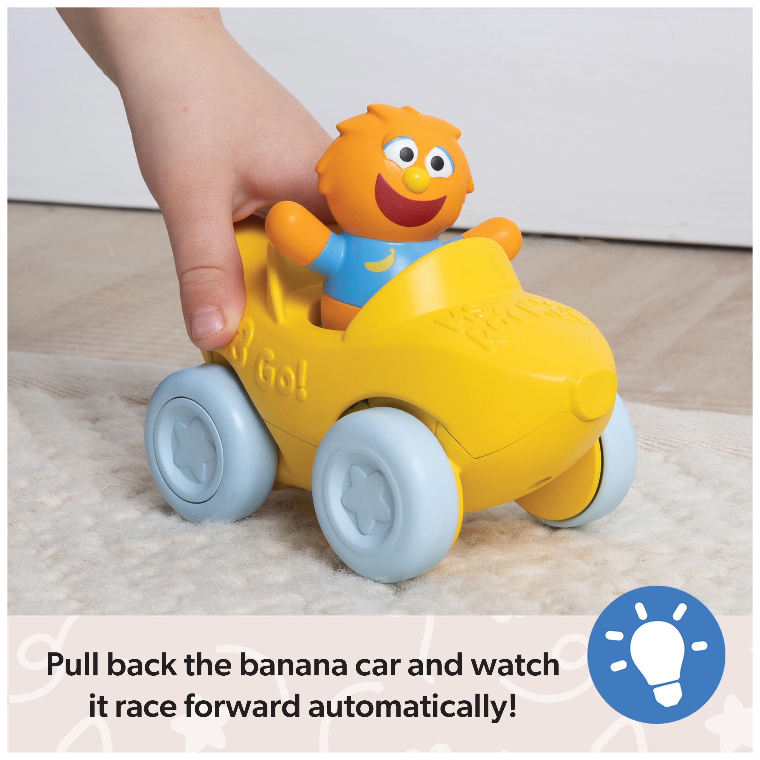 Ms. Rachel Herbie’s 1-2-3 Roll! Vehicle with Click-in Figure | Pull Back & Go | Ages 12+ Months 5