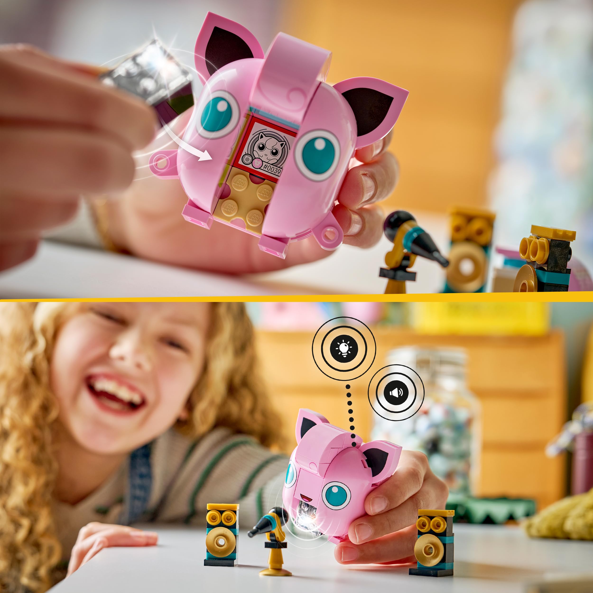 LEGO Pokémon SMART Play: Jigglypuff Concert Building Set | Interactive Music Toy | Ages 7+ 5