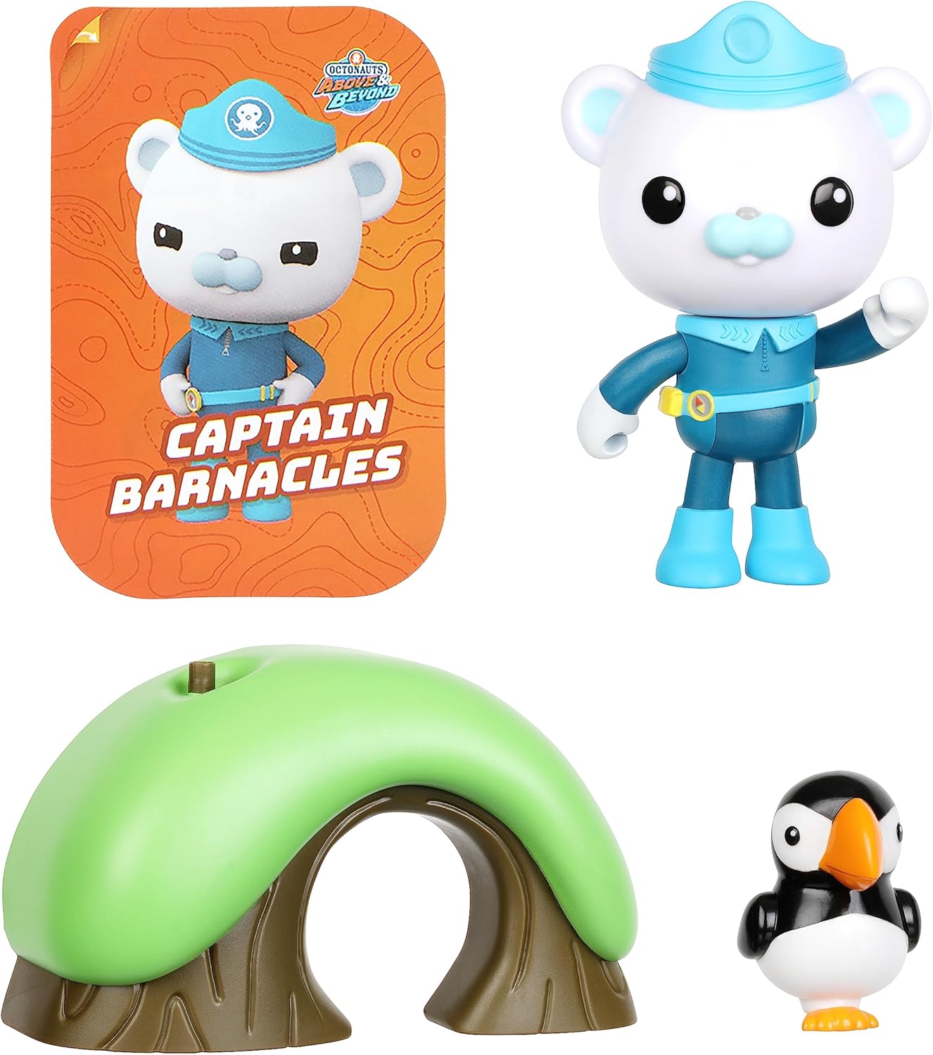 Octonauts 61099 Above & Beyond Deluxe Captain Barnacles Figure - Action Toy for Ages 3-6