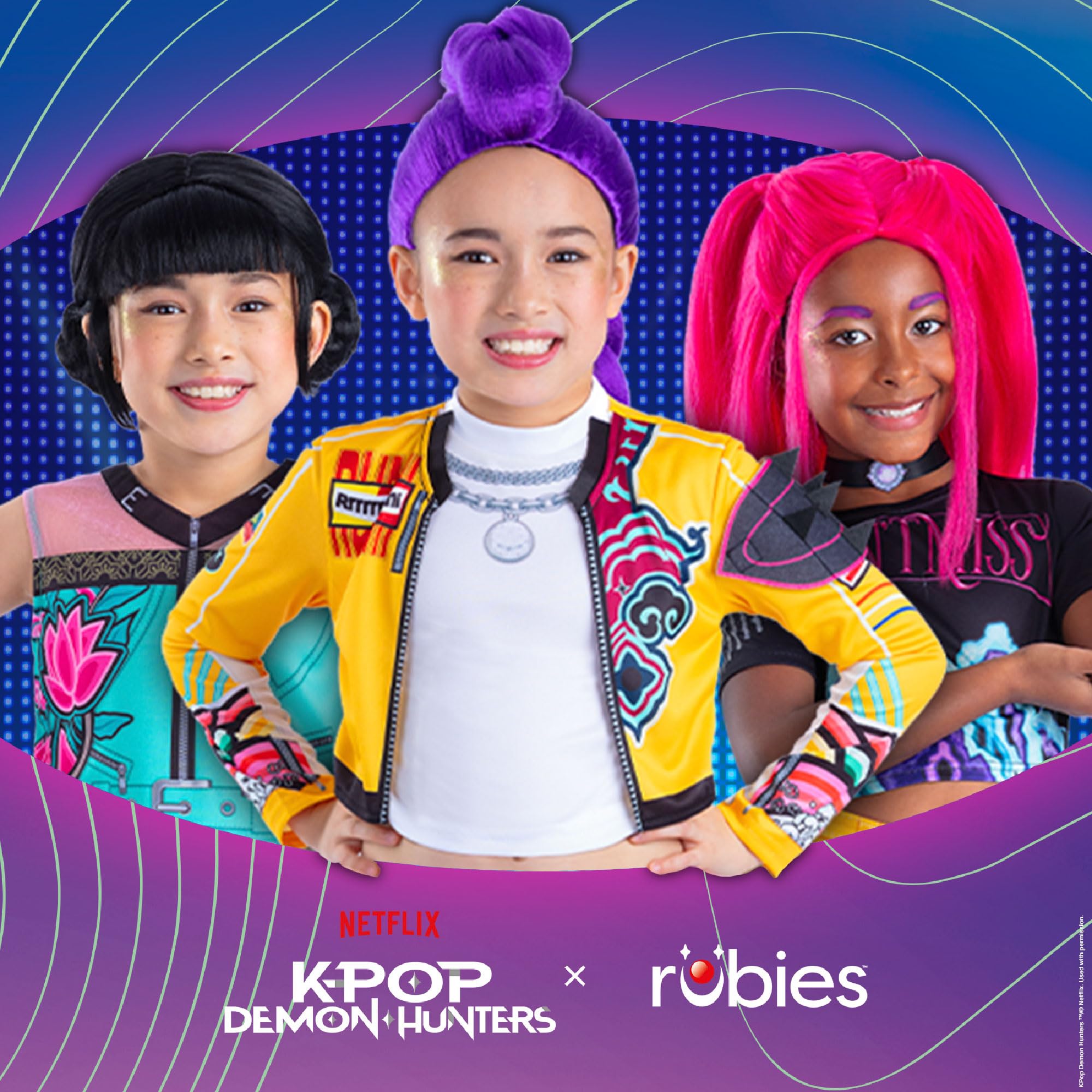 Rubies Official K-Pop Demon Hunters Mira Child Costume | Age 7-8 Years | Polyester 7