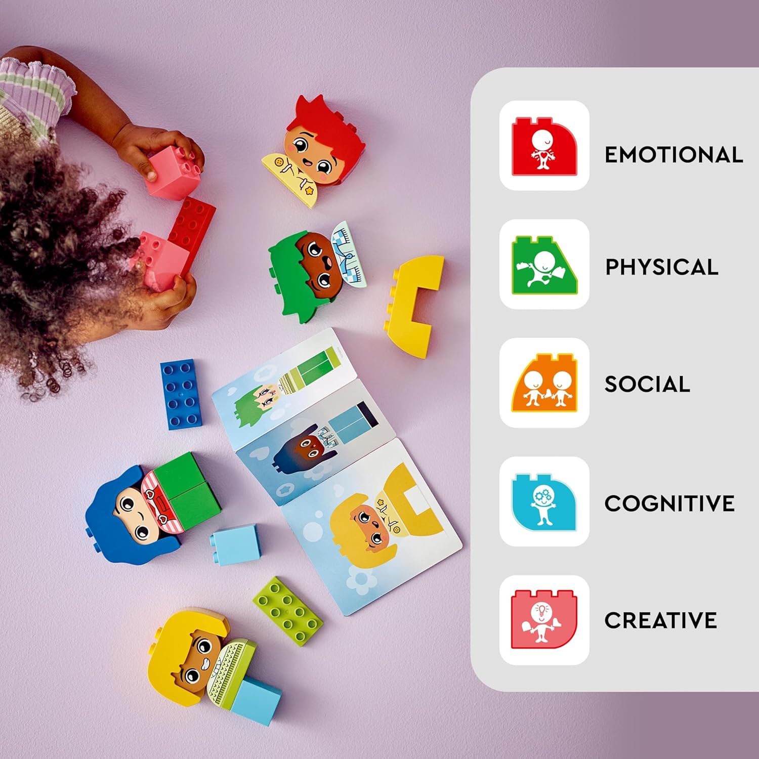 LEGO DUPLO My First Big Feelings & Emotions - Educational Building Set for Toddlers 18 Months+ 4