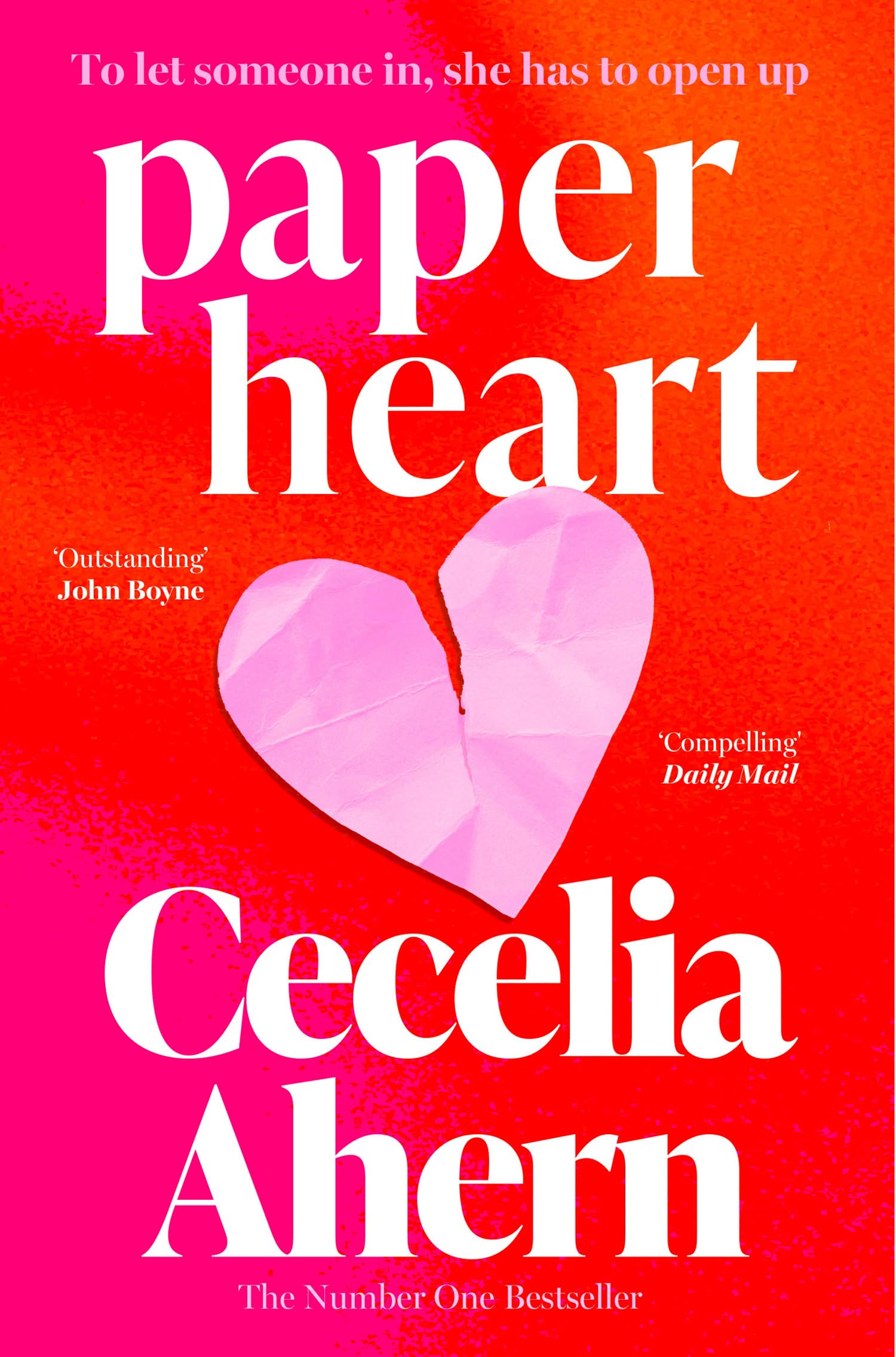 Cecelia Ahern Paper Heart - Award-Winning Love Story | Paperback | 368 Pages