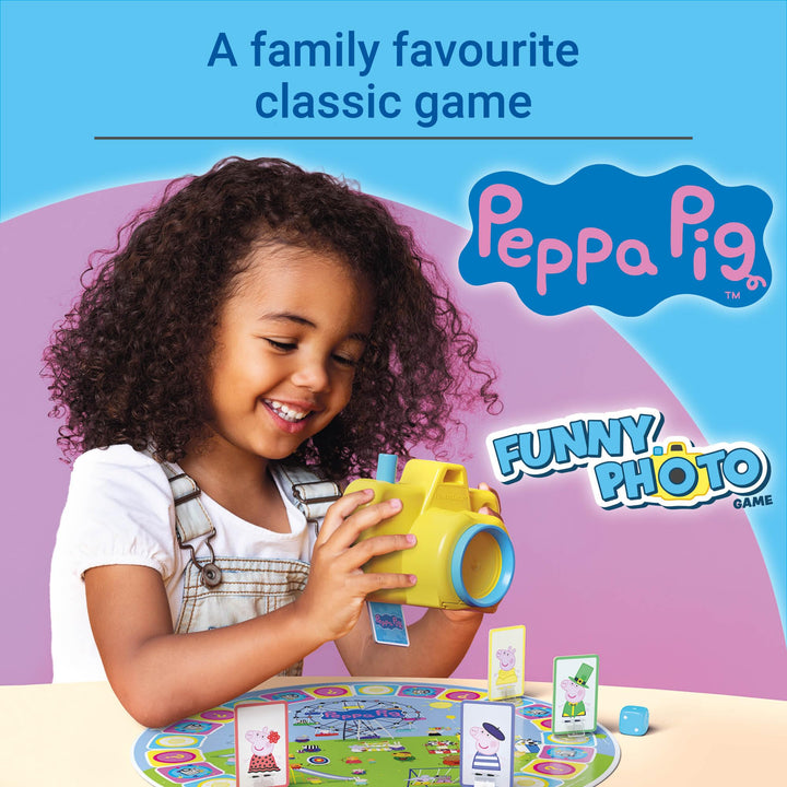 Ravensburger Peppa Pig Funny Photo Kids Game - Board Game for Children, 2-4 Players