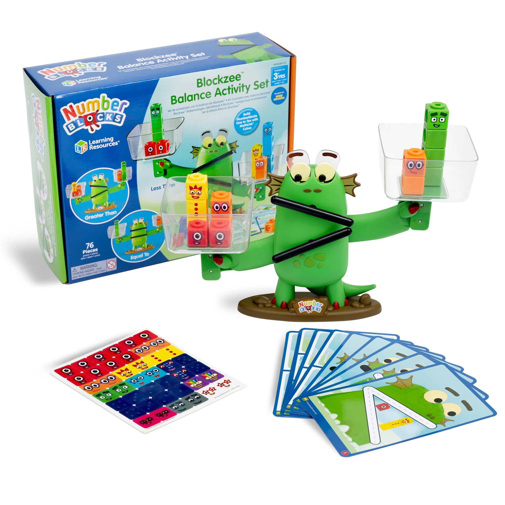 Numberblocks Blockzee Balance Activity Set - Interactive Maths Toy for Ages 3-7 1