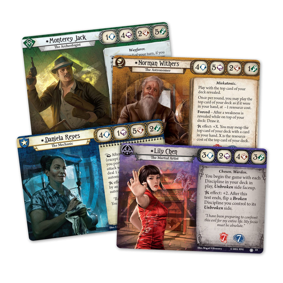 Fantasy Flight Games Arkham Horror: The Card Game Edge of the Earth Investigators Expansion