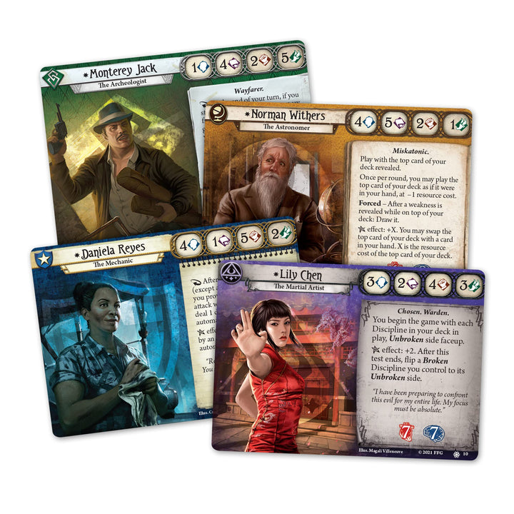 Fantasy Flight Games Arkham Horror: The Card Game Edge of the Earth Investigators Expansion