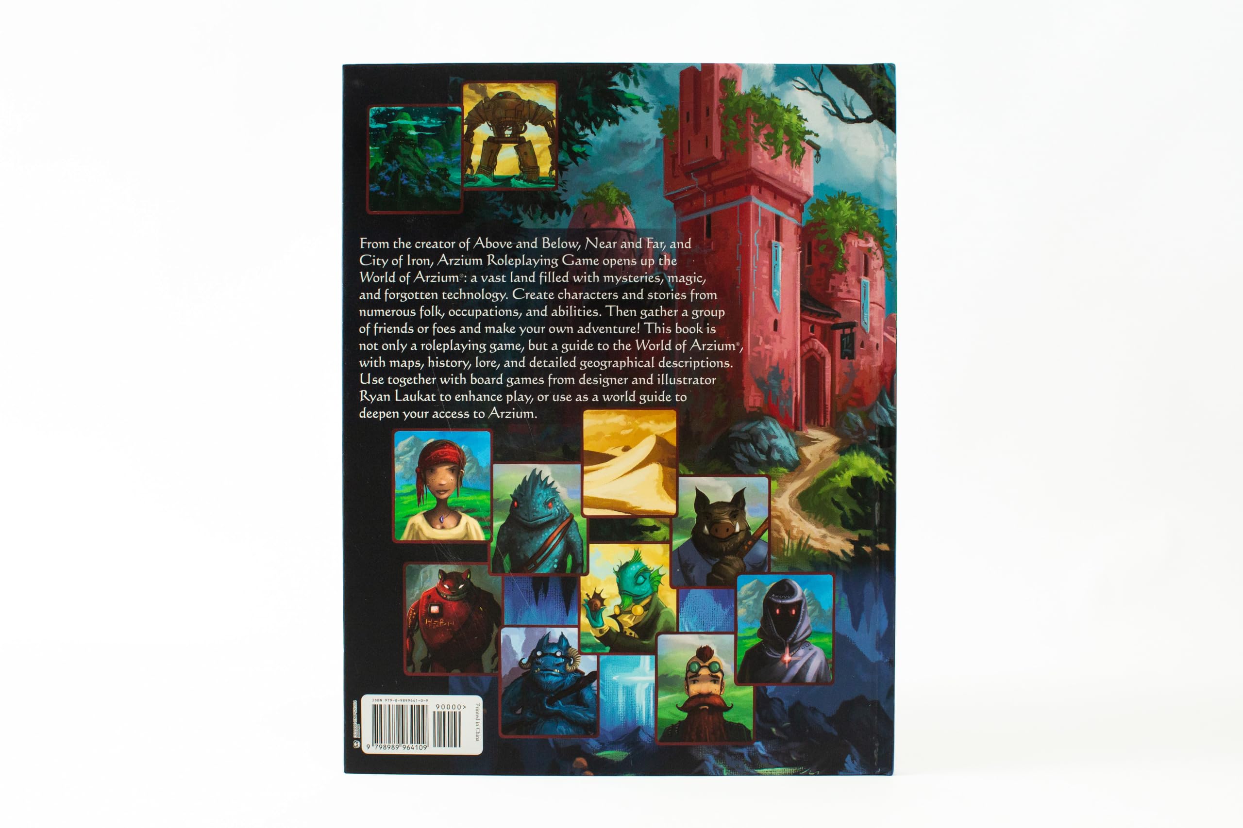 Red Raven World of Arzium RPG Book - Hardcover | English Language 2