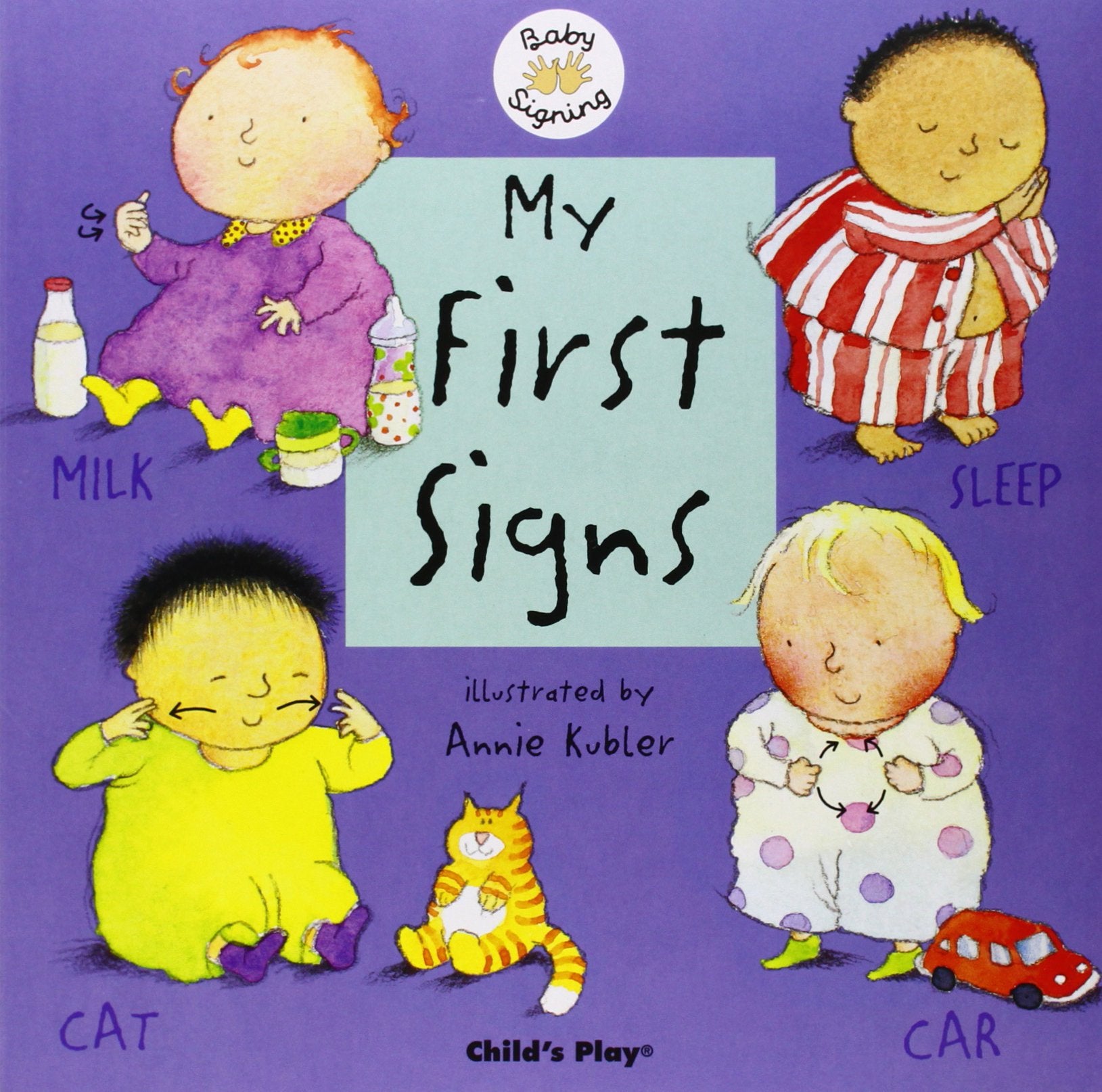 Child's Play (International) Ltd My First Signs: BSL Board Book for Language Study | Ages Baby - 3 Years 1