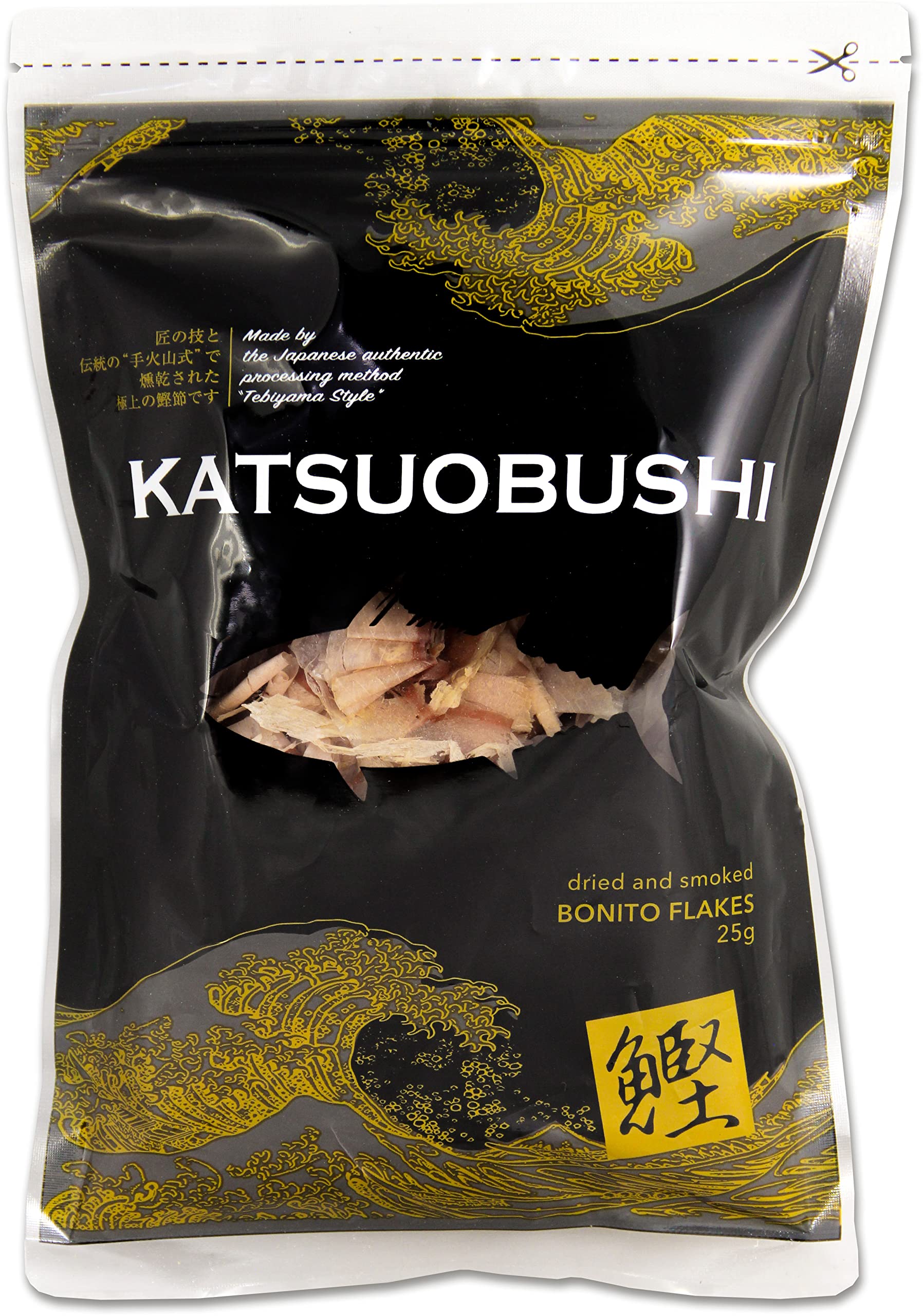 Kohyo Katsuobushi (Bonito Flakes) - Dried Skipjack Tuna | 25g Pack 1