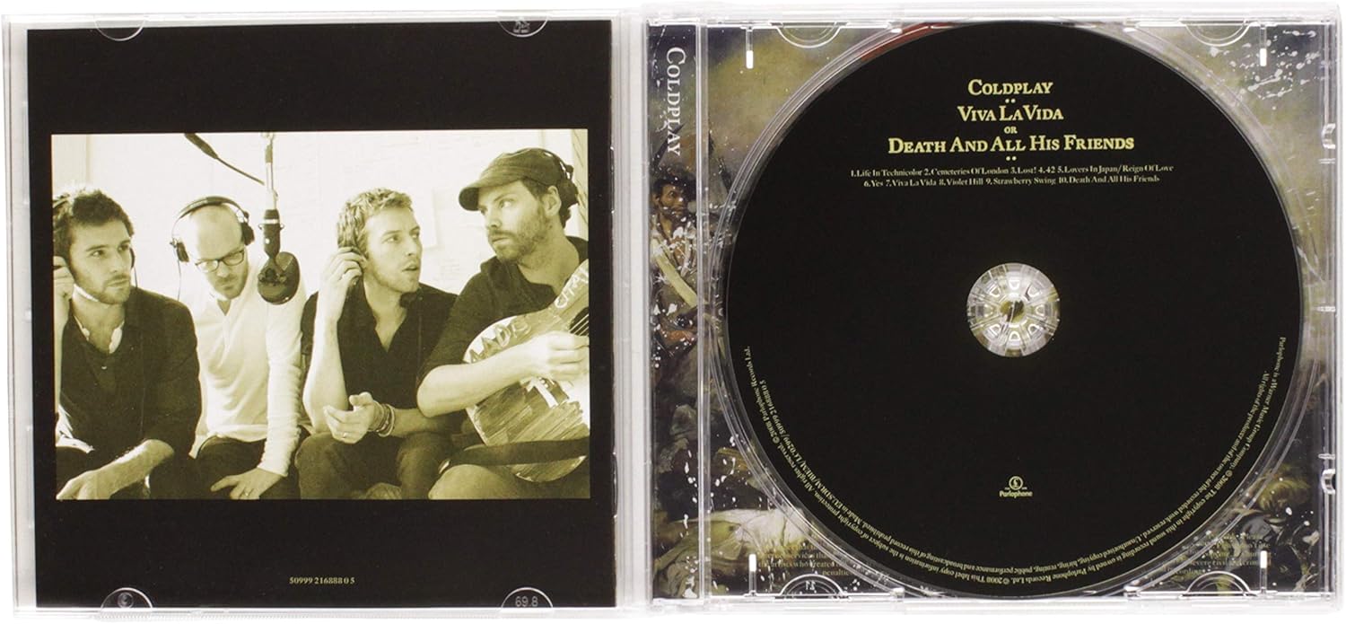 Coldplay – Sammlung der ersten vier Alben (Parachutes, A Rush of Blood To The Head, X&amp;Y, Viva la Vida) Audio-CD 10