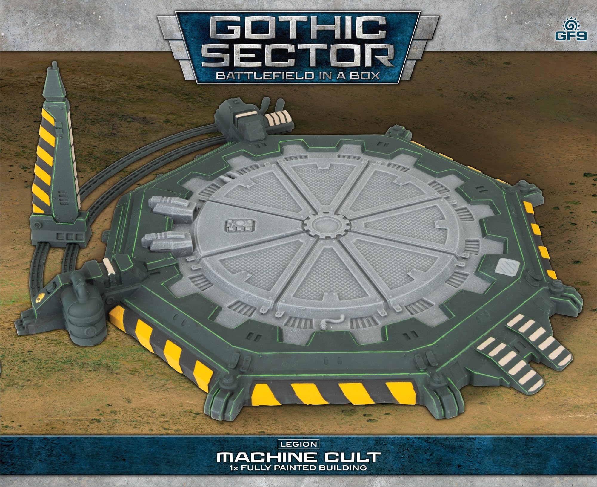 Gale Force Nine Legion Machine Cult Chapel Barracks Terrain 5
