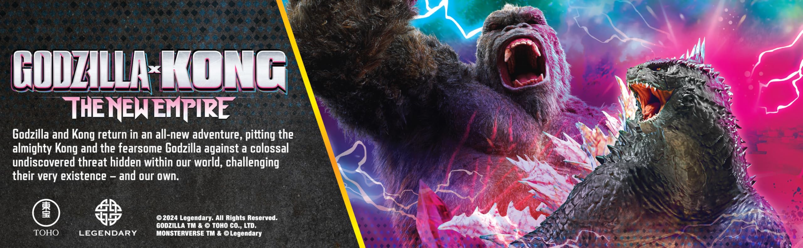 MonsterVerse Godzilla x Kong Real Feel Action Figure - 6-Inch Scale | Multicolor Plastic 8