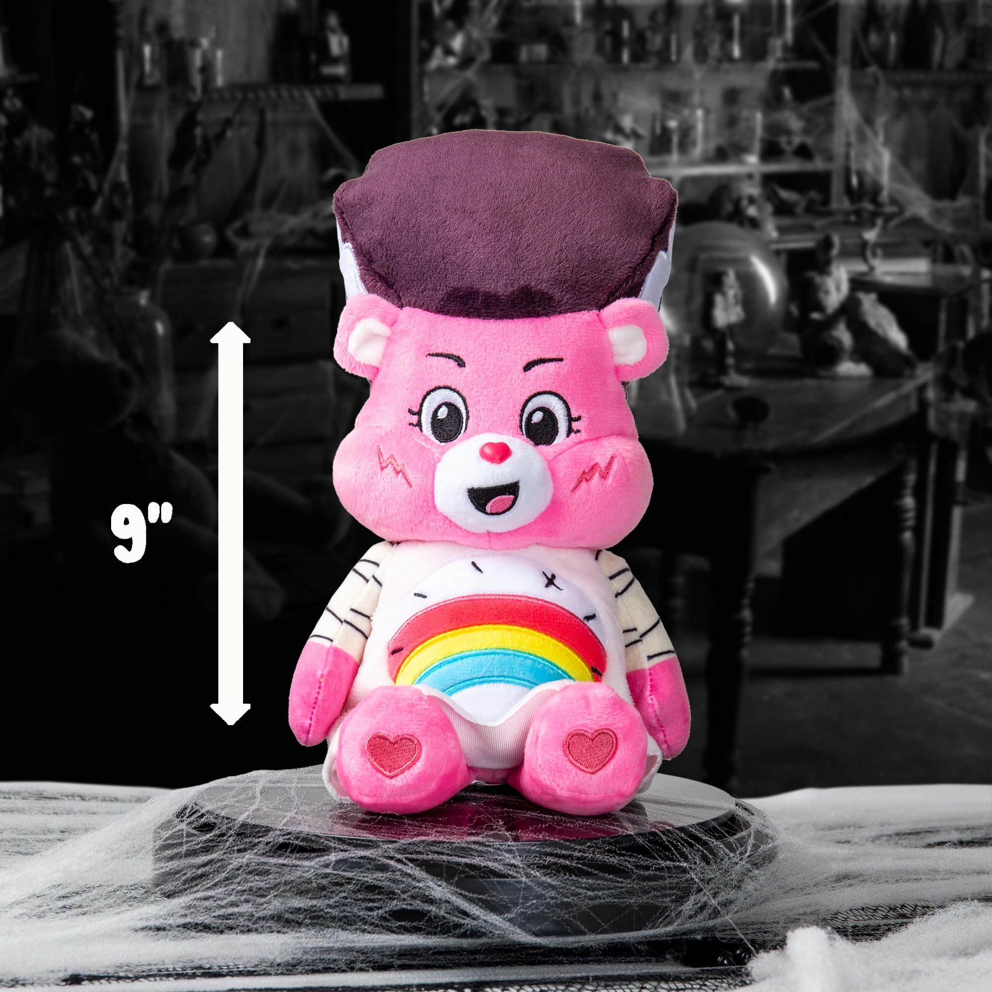 Care Bears Universal Monsters - Bride of Frankenstein Cheer Bear 22cm Plush Toy 7