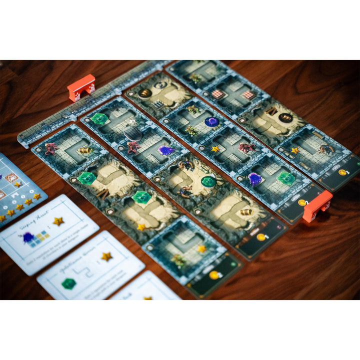 Thunderworks Games Stonespine Architects Card-Drafting Board Game (TWK4100)