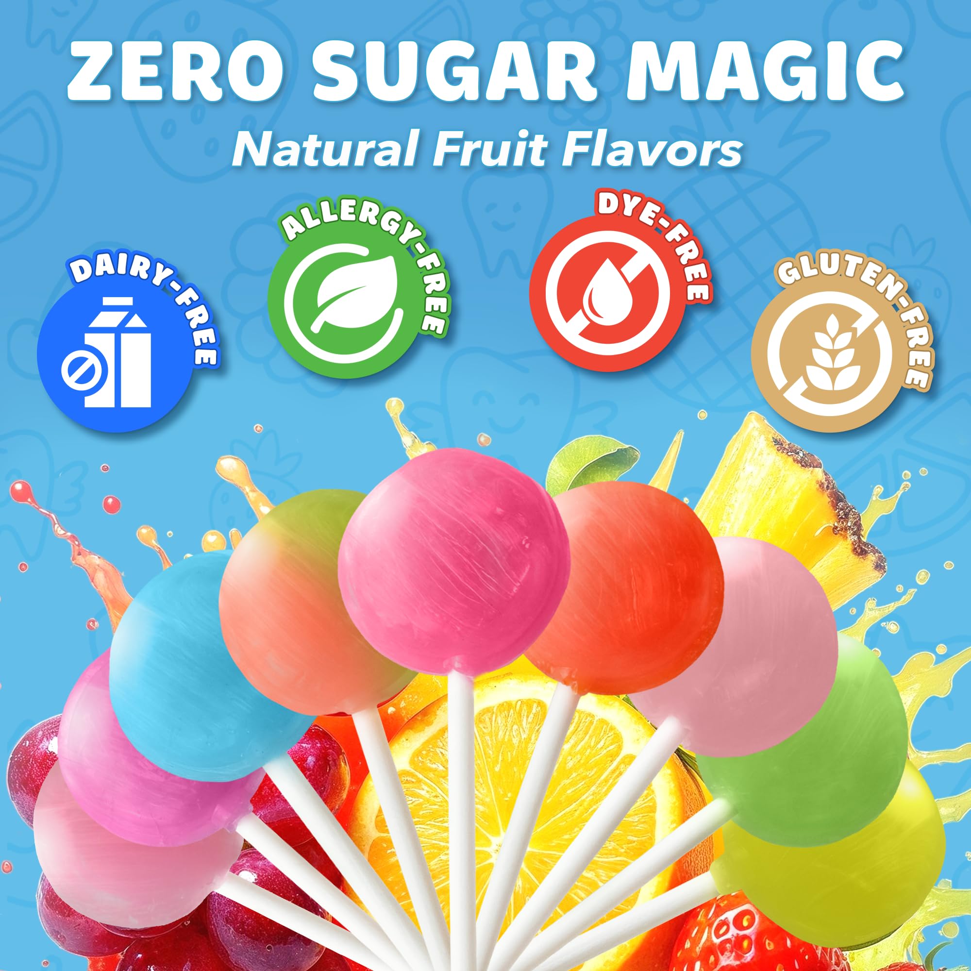 Zollipops Clean Teeth Pops - Anti Cavity, Strawberry Flavor | 15 Count 3