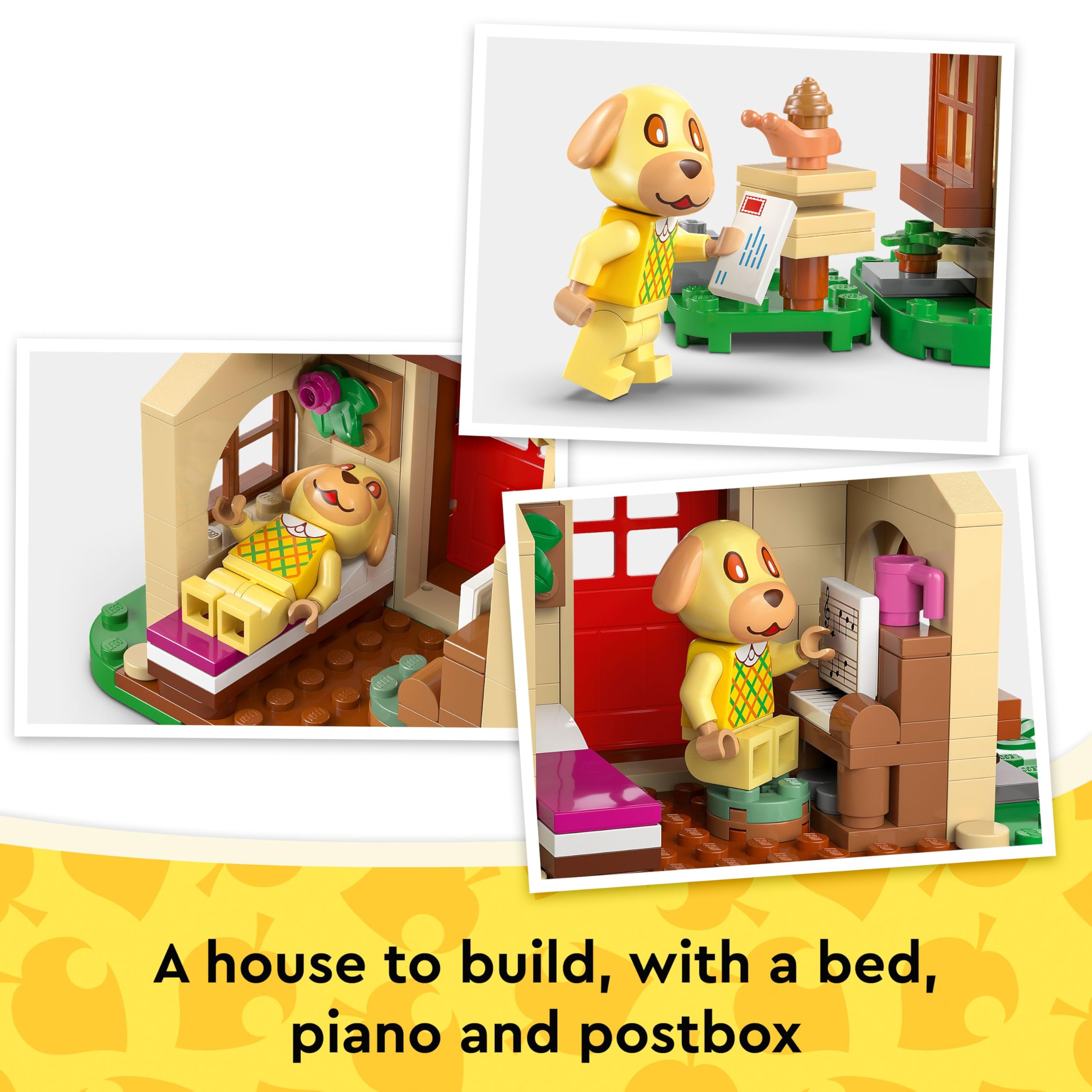 LEGO Animal Crossing Goldie's Cosy House Building Set 77058 for Ages 6+ | Includes Goldie Minifigure 5