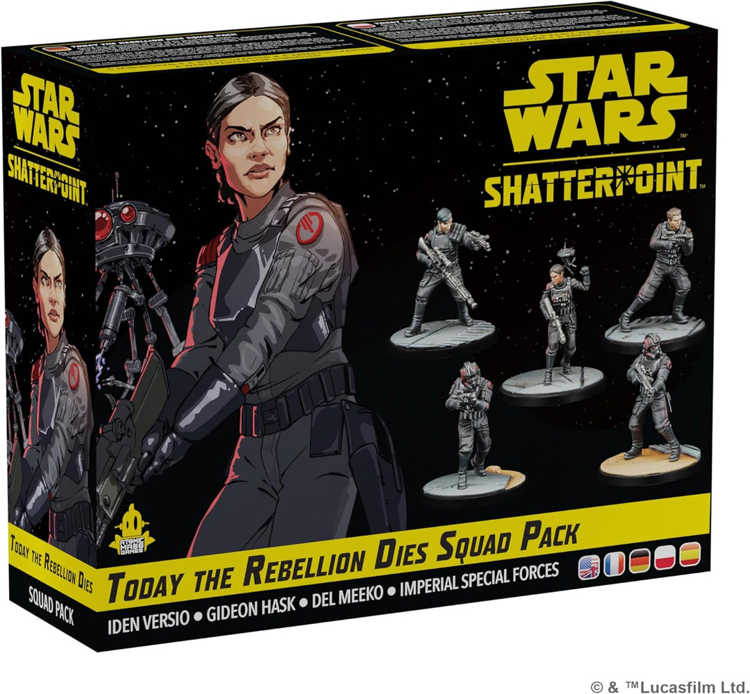 Atomic Mass Games Star Wars: Shatterpoint - Today the Rebellion Dies Squad Pack (FFGSWP34)