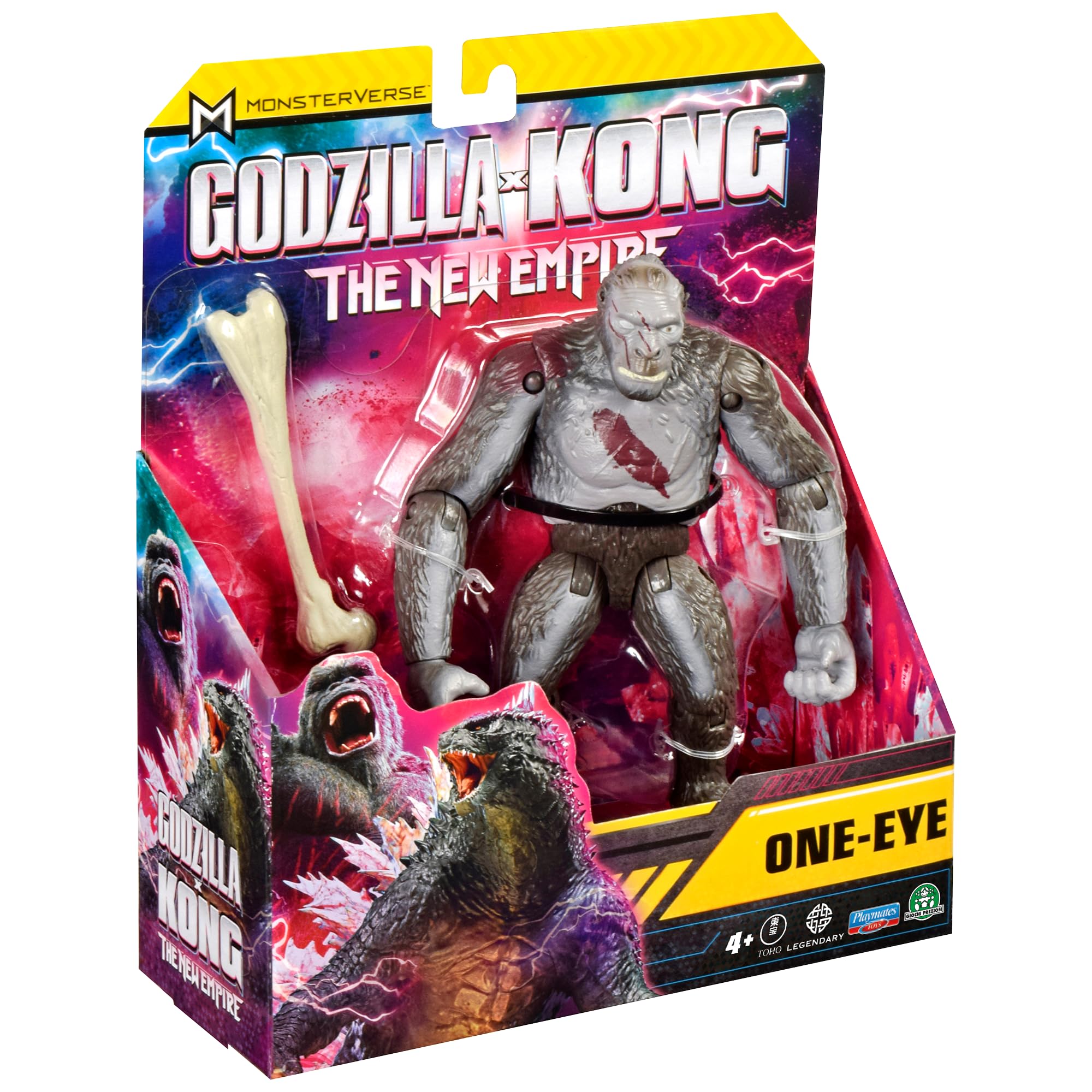 MonsterVerse One-Eye Action Figure - 6-Inch Scale | High Articulation | Plastic 3