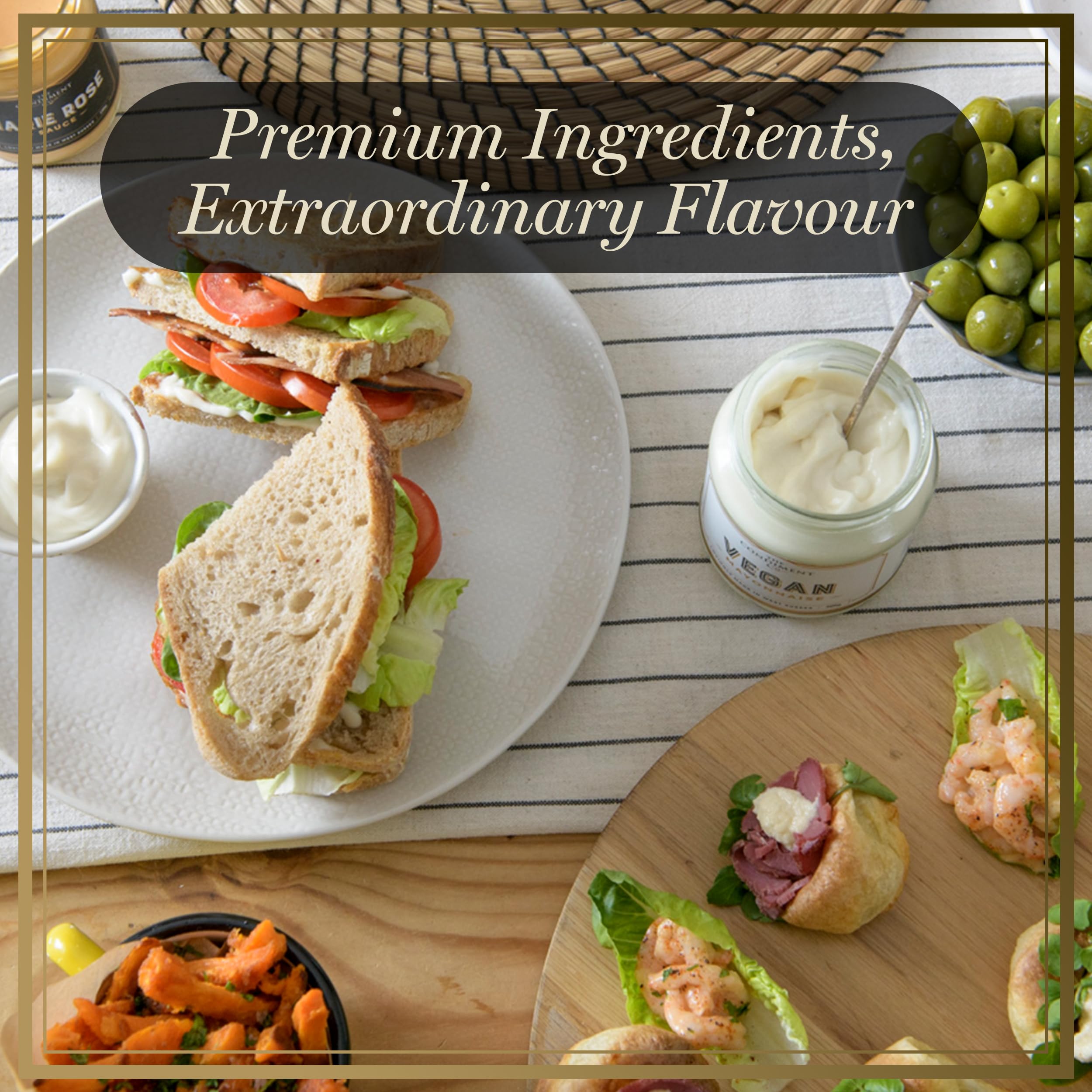 The Real Condiment Co - Vegan Mayonnaise 300ml 3