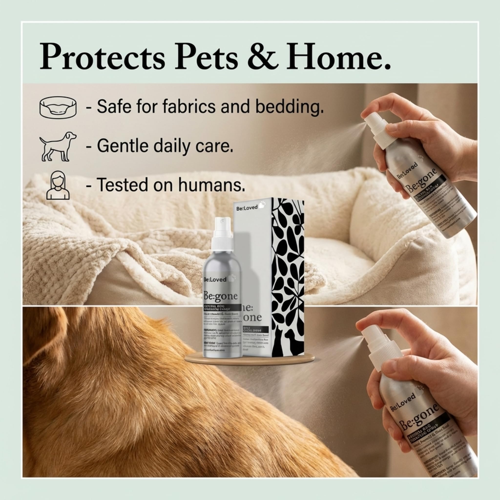 Be:Loved Gone Natural Bug Reducing Spray - Cedarwood Scent | 200ml 3