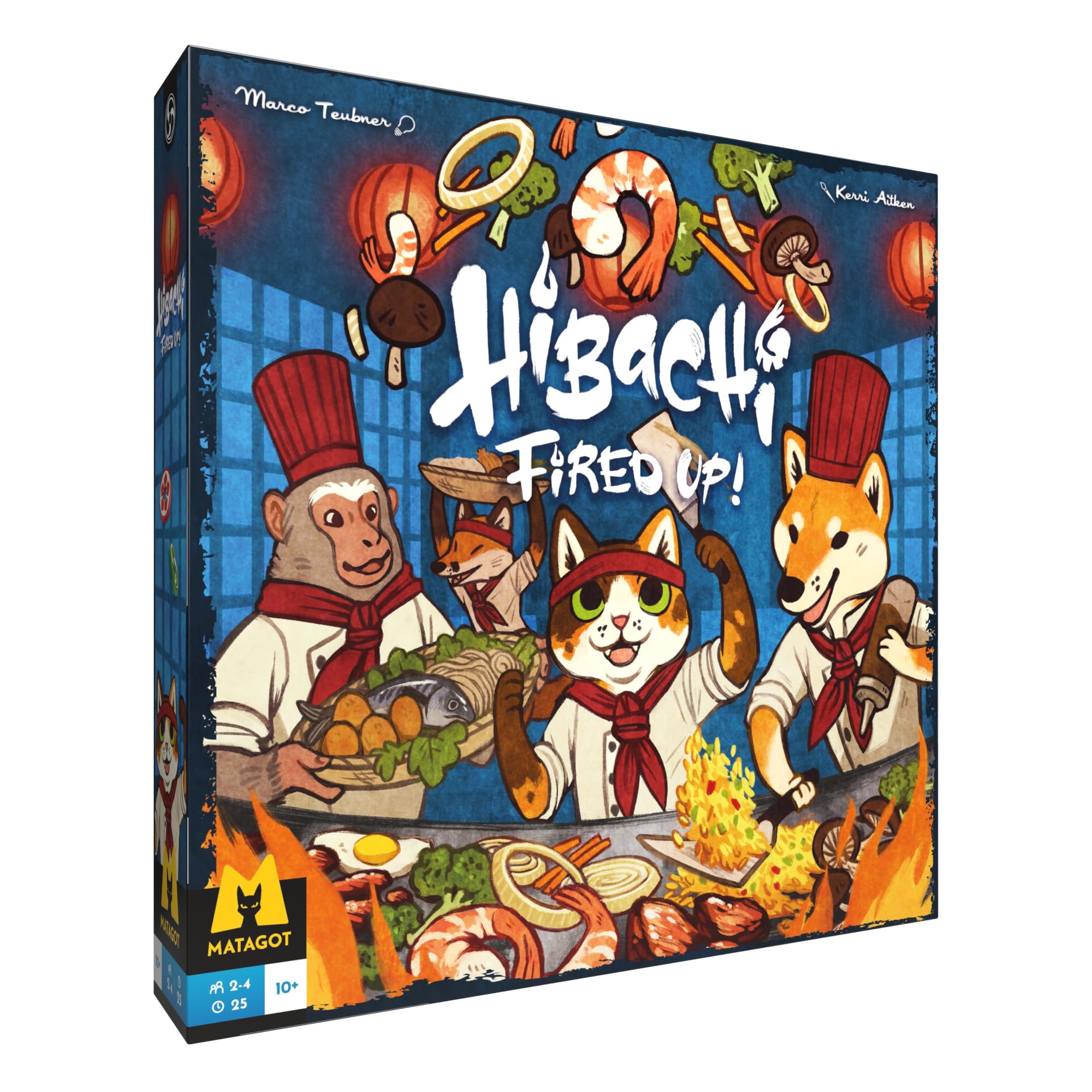 Matagot Hibachi: Fired Up Edition! Board Game | 2-4 Players | Ages 12+ 1