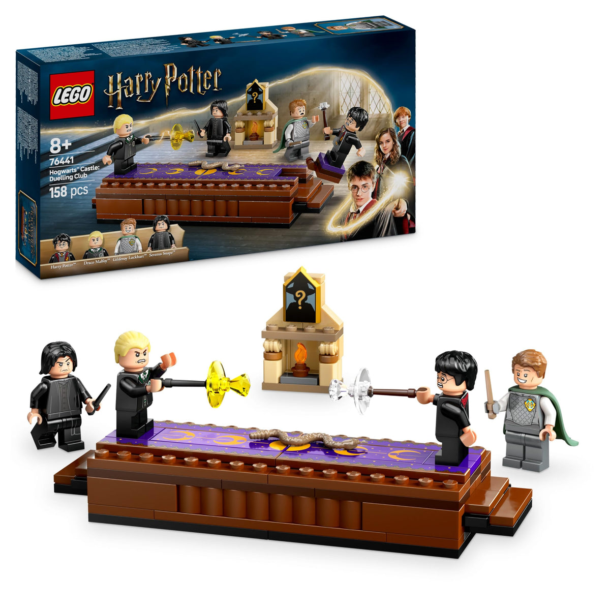 LEGO Harry Potter Hogwarts Castle: Duelling Club Playset - 158 Pieces, Ages 8+