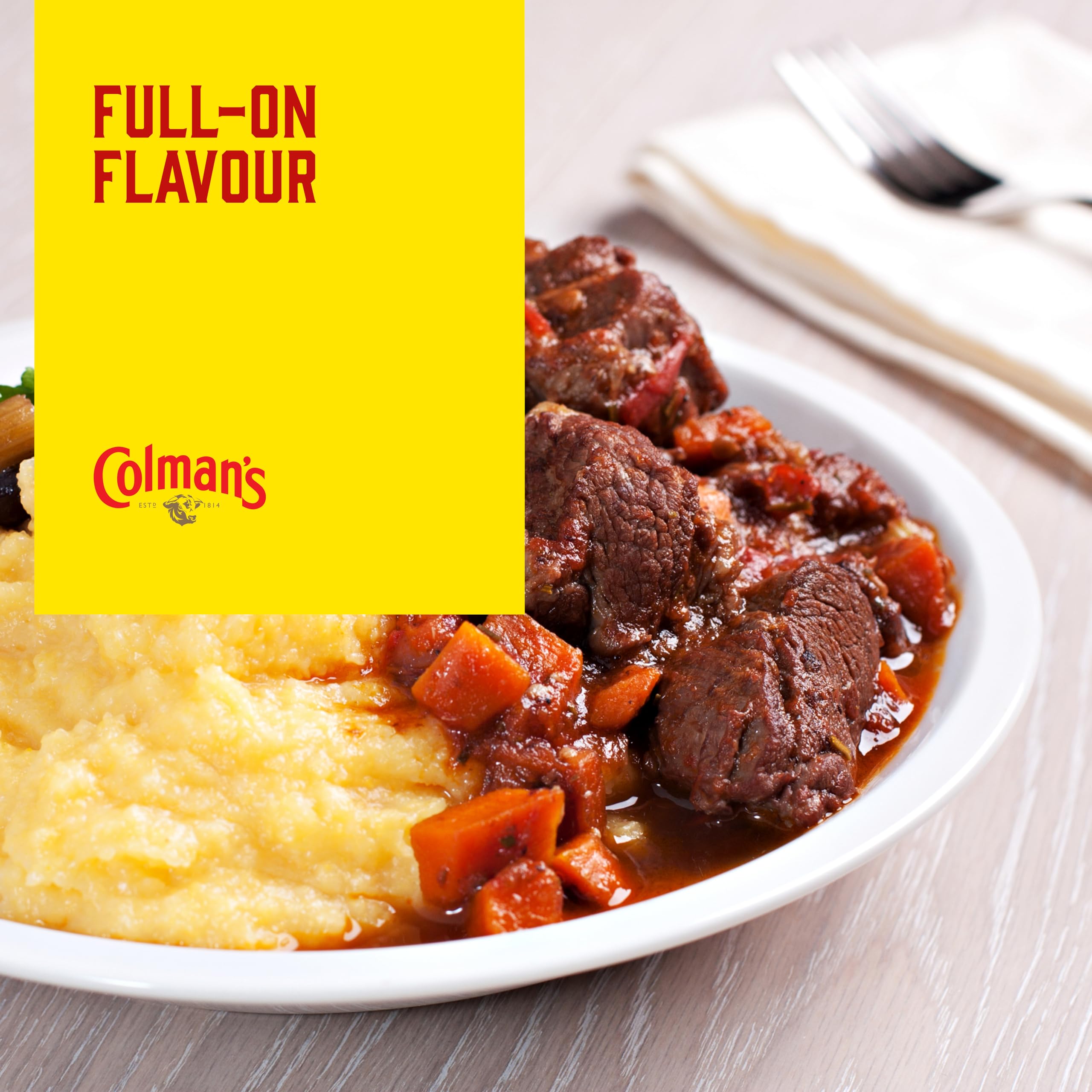 Colman's Classic Comforts Beef Casserole Meal Maker - 4 Servings | 40g Pack 5