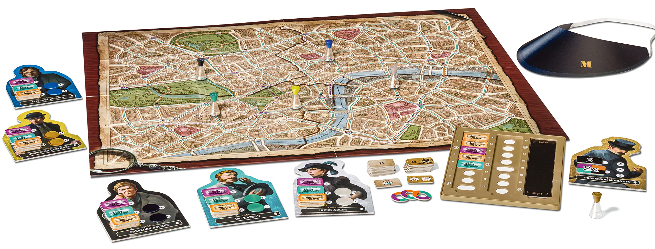 Ravensburger Scotland Yard Sherlock Holmes Edition Strategy Board Game | 2-6 Players | Ages 10+ 6