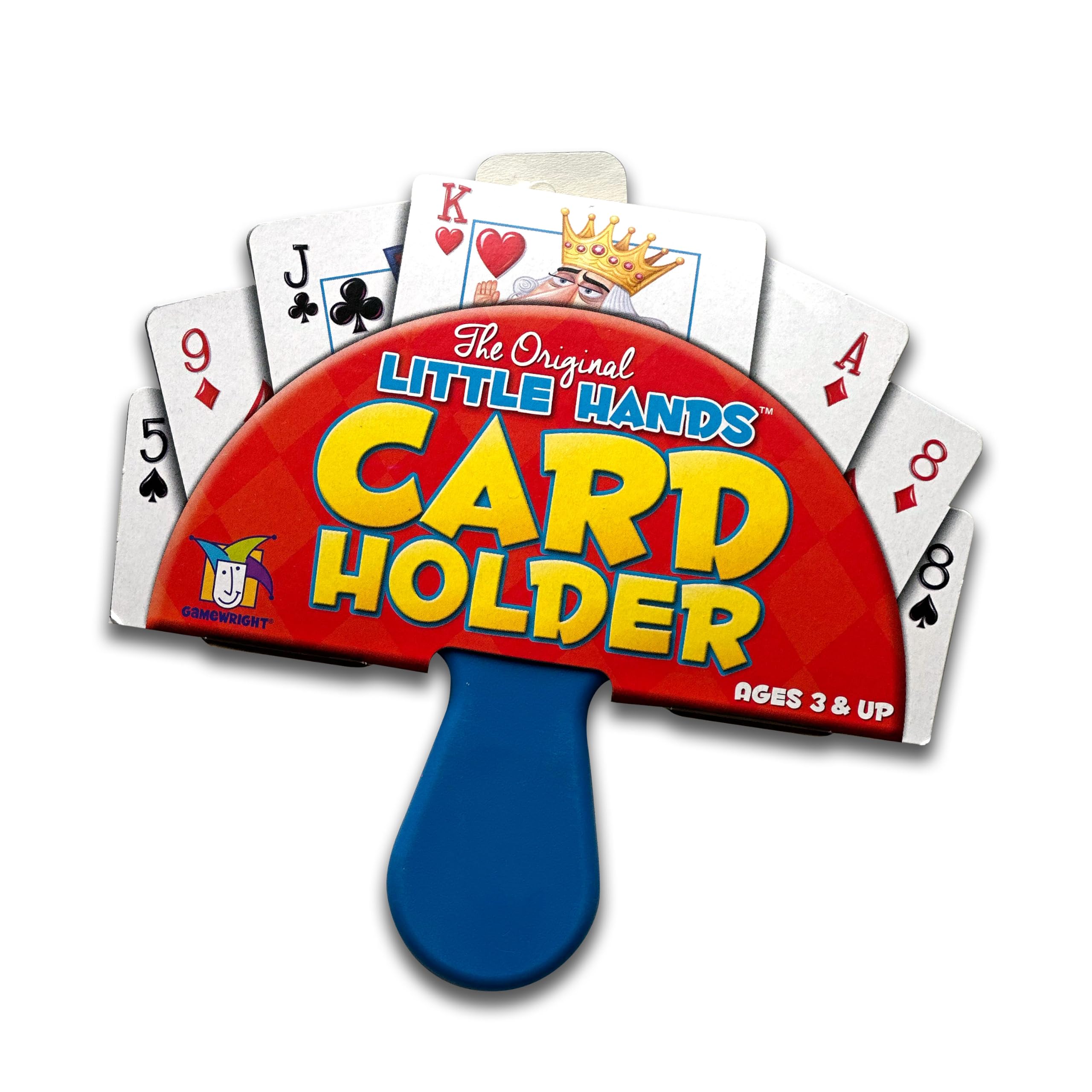 Gamewright Little Hands Card Holder - Ages 3+ | Plastic | Multicolor