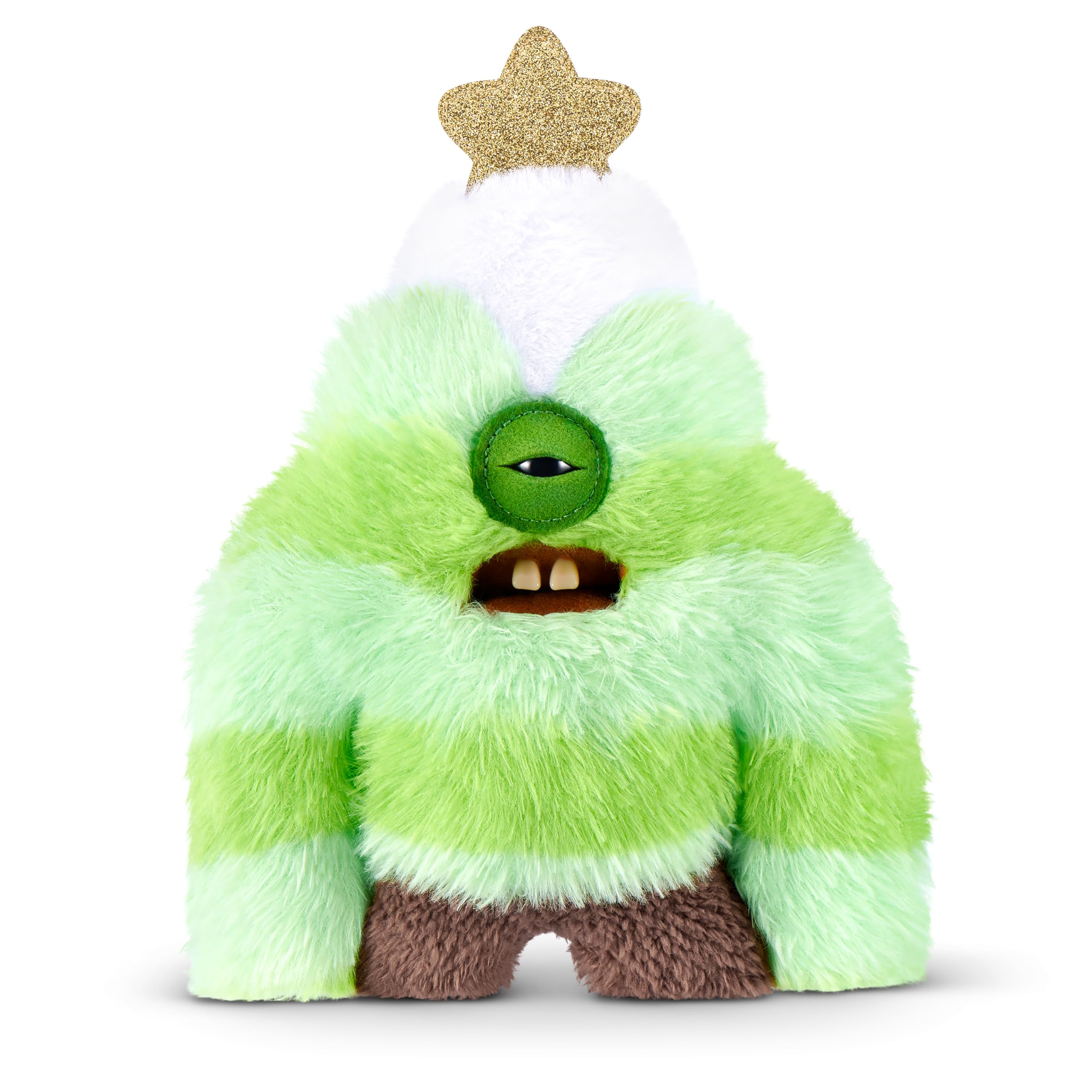 Fuggler Sasquooshmas Tree Soft Doll - 9 Inch Collectible Plush with Human-Like Teeth