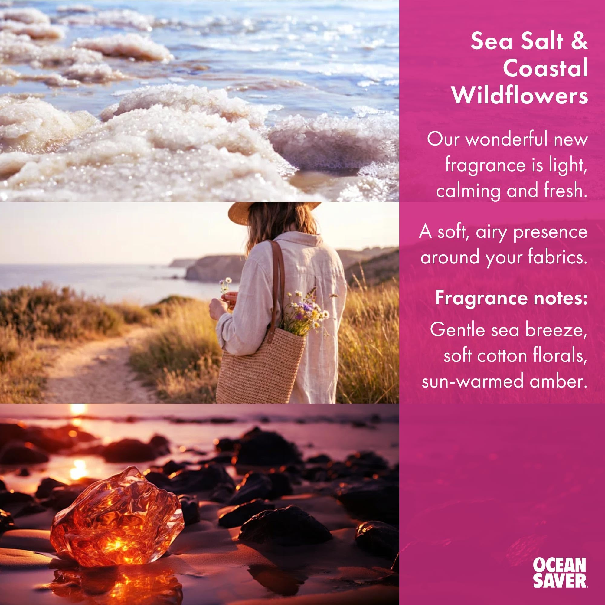 OceanSaver Non-Bio Laundry Detergent Capsules - 30 Washes | Sensitive Skin Formula 5
