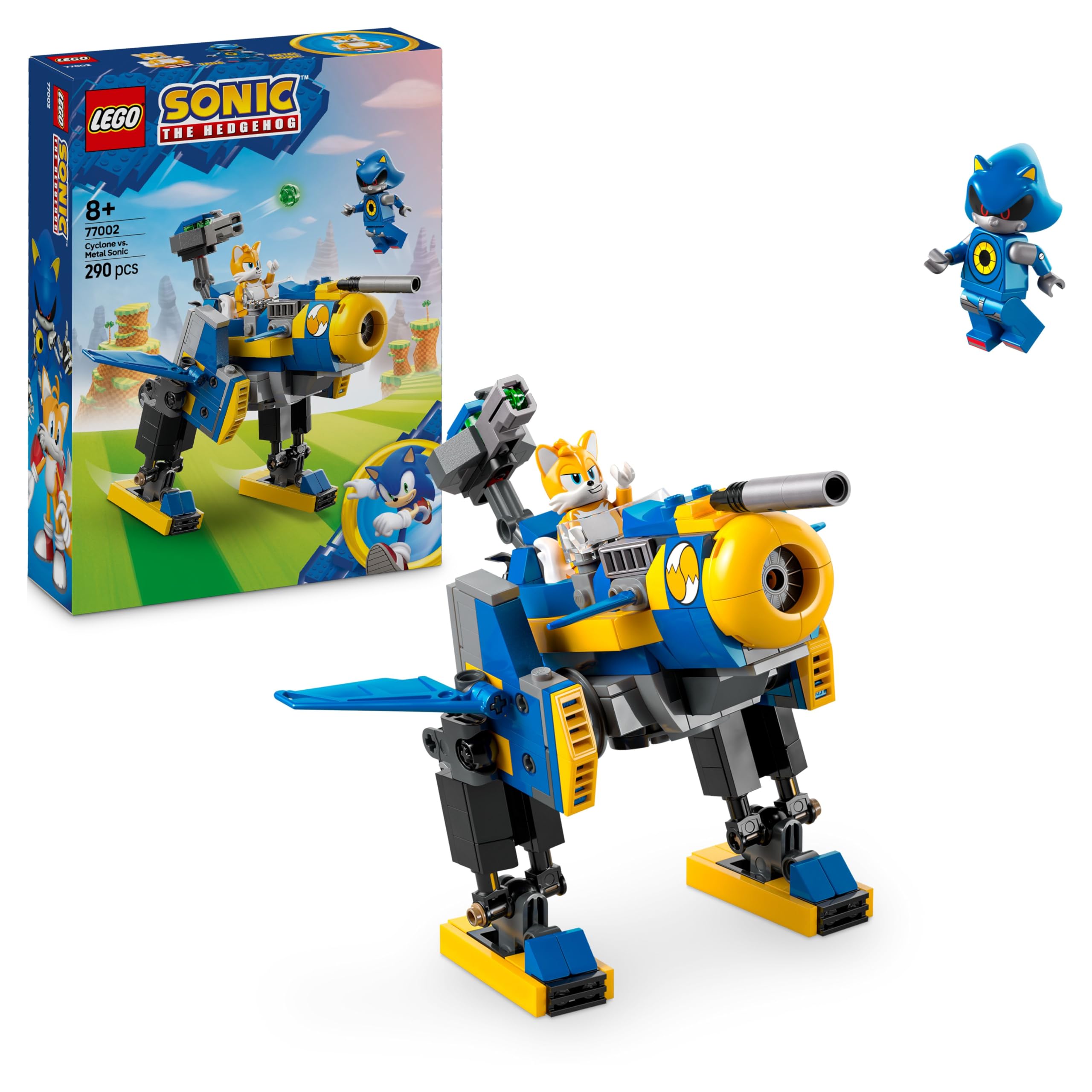 LEGO Sonic the Hedgehog Cyclone vs. Metal Sonic 77002 - Building Set for Kids 8+ 1