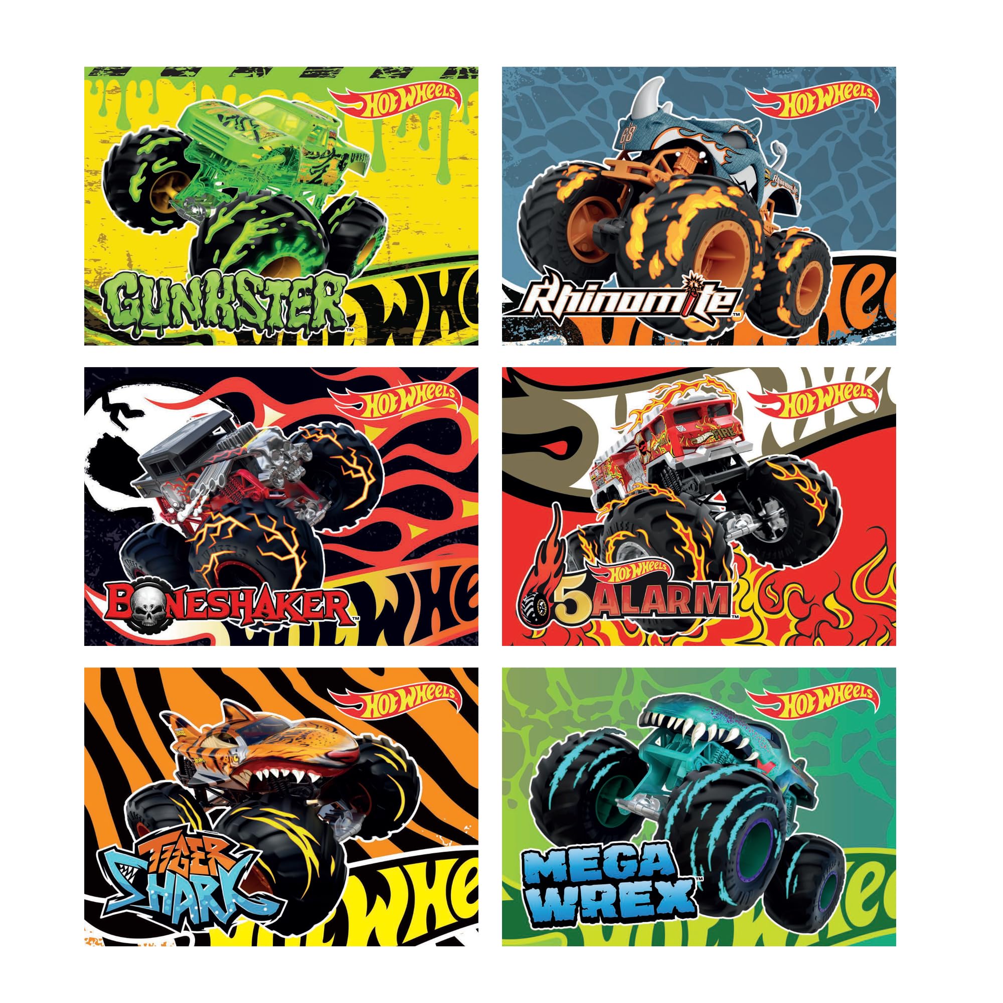 Panini Hot Wheels On The Road Trading Card Collection - Starter Pack 5